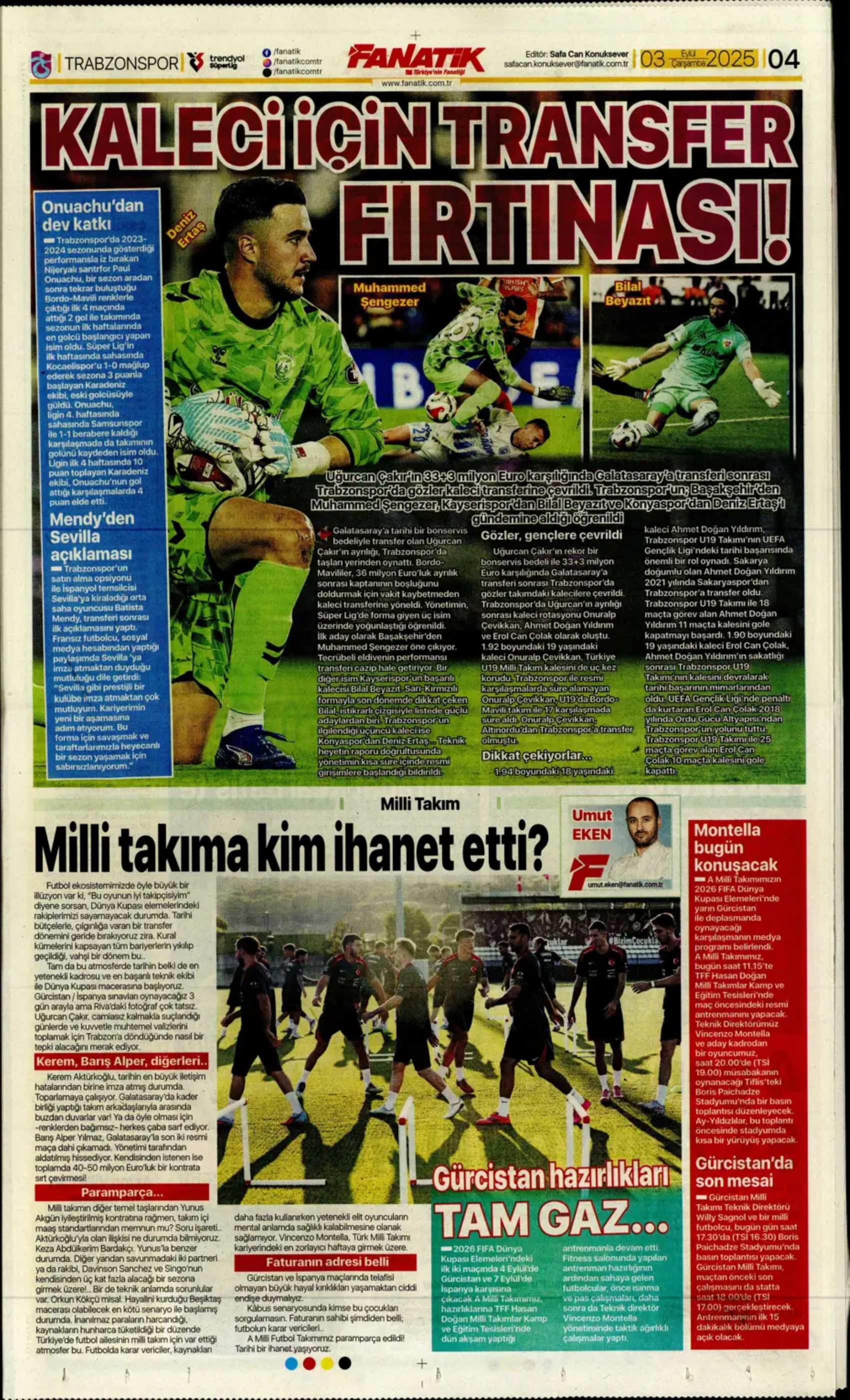Sporda günün manşetleri... Fenerbahçe'de hoca adayları sil baştan: Yeni bir isim daha eklendi