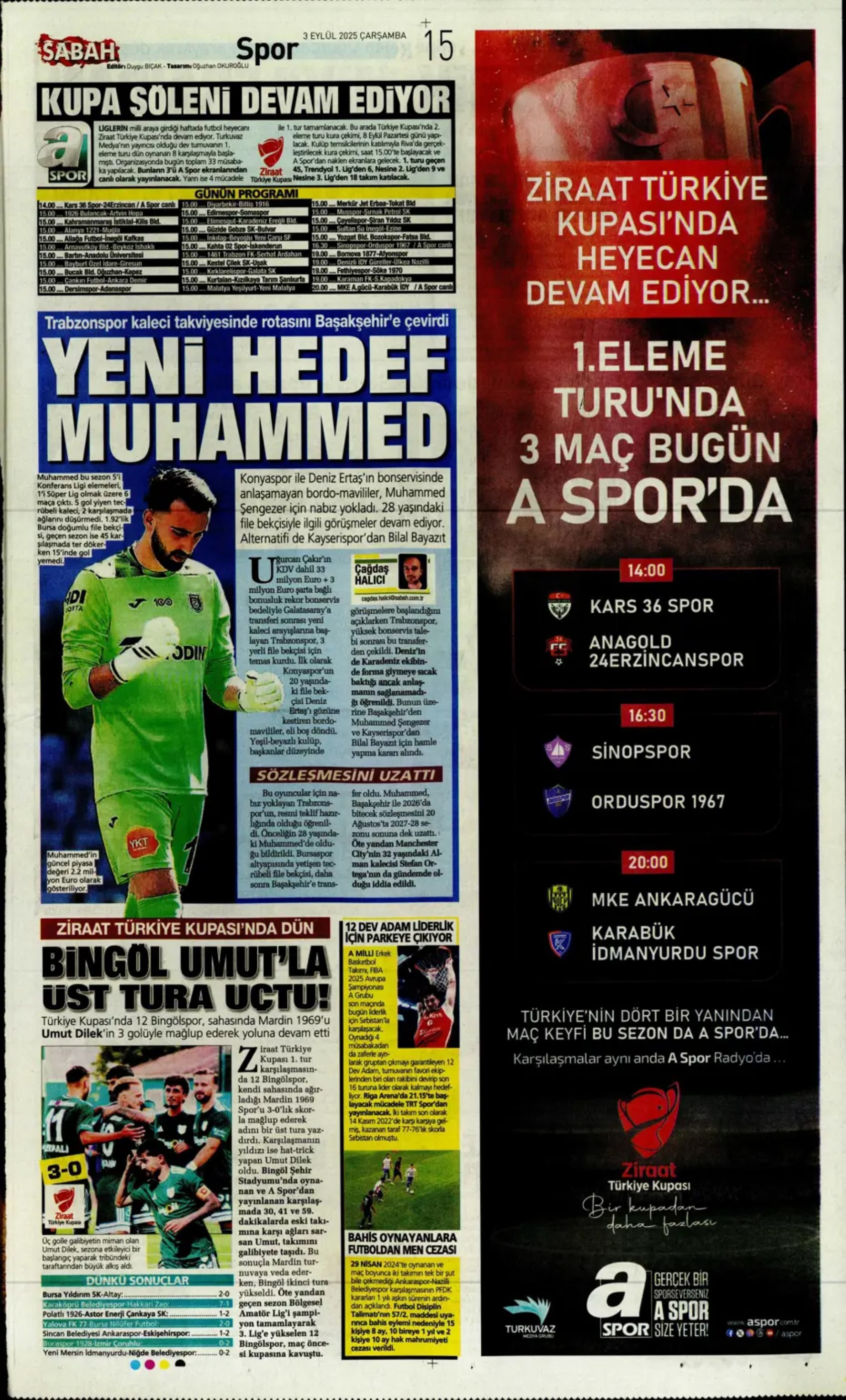 Sporda günün manşetleri... Fenerbahçe'de hoca adayları sil baştan: Yeni bir isim daha eklendi