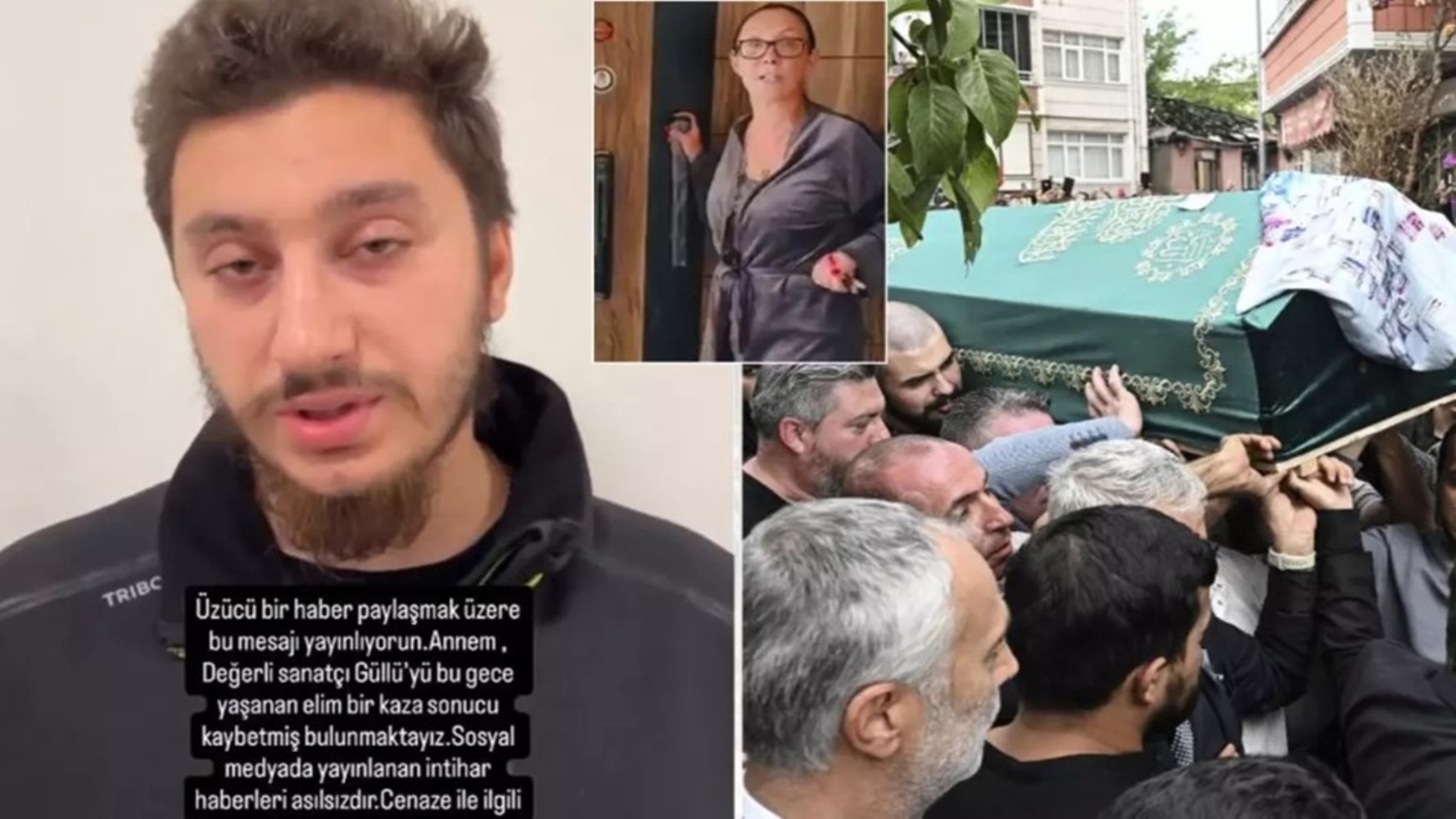 Oğlu ifade verdi: Güllü'nün ölümünden sonra ortaya çıkan çarpıcı detay! Bir hafta önce...