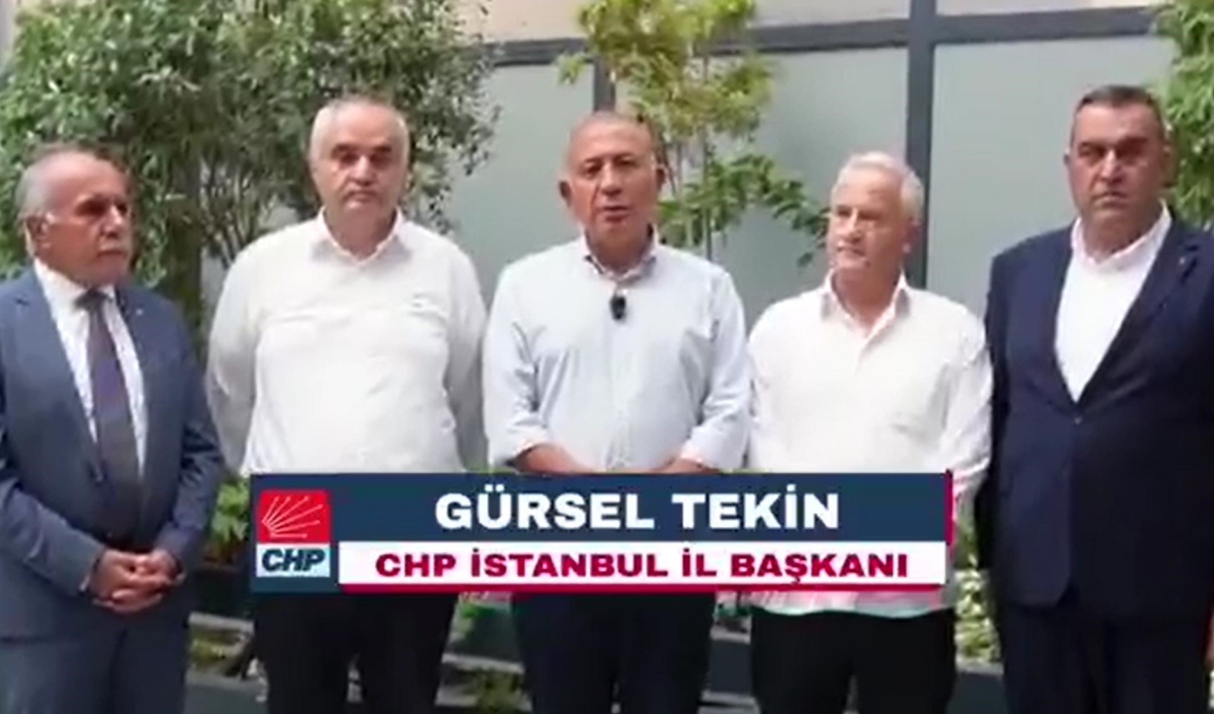 Kayyum olarak atanan Gürsel Tekin ekibini topladı, video yayımladı: Dikkat çeken 'İstanbul İl Başkanı' ibaresi!