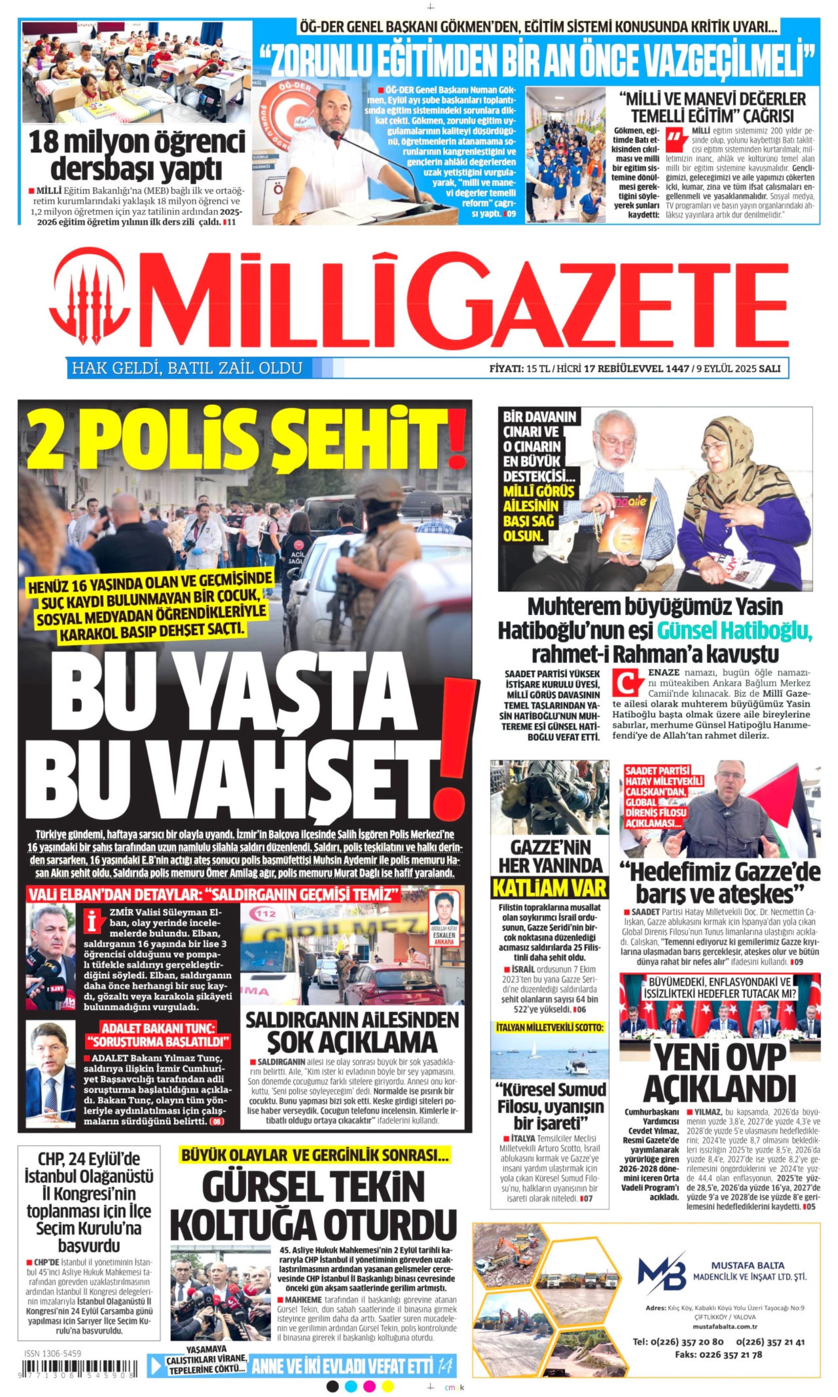 Gazeteler Gürsel Tekin'in polisle CHP binasına girişini nasıl gördü?