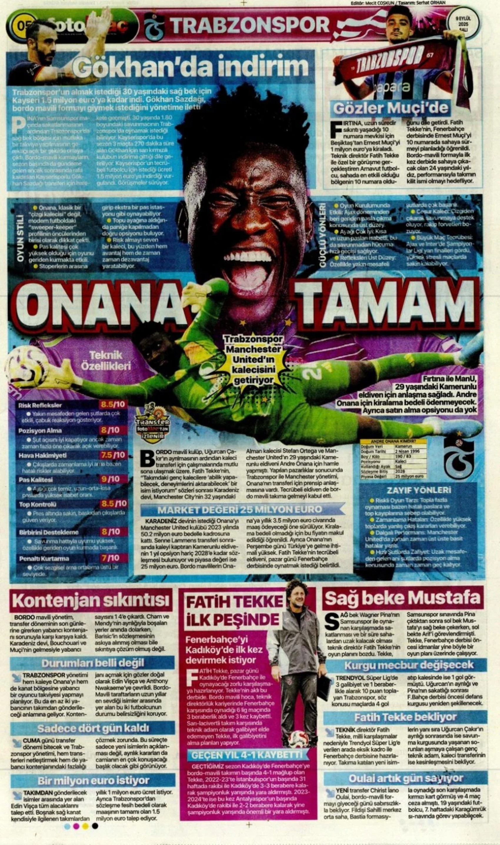 Sporda günün manşetleri... Fenerbahçe'de teknik direktör düğümü çözülüyor