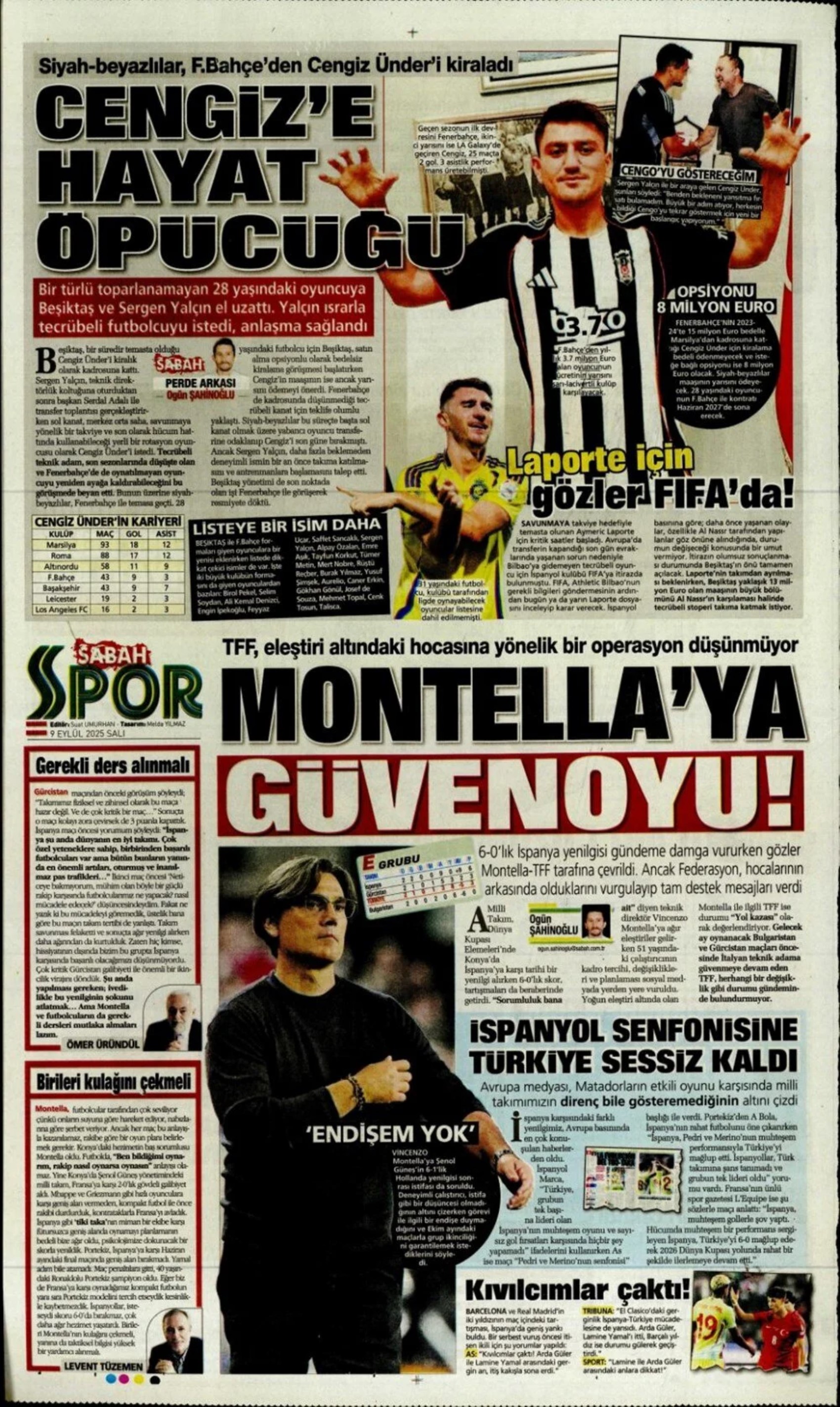 Sporda günün manşetleri... Fenerbahçe'de teknik direktör düğümü çözülüyor