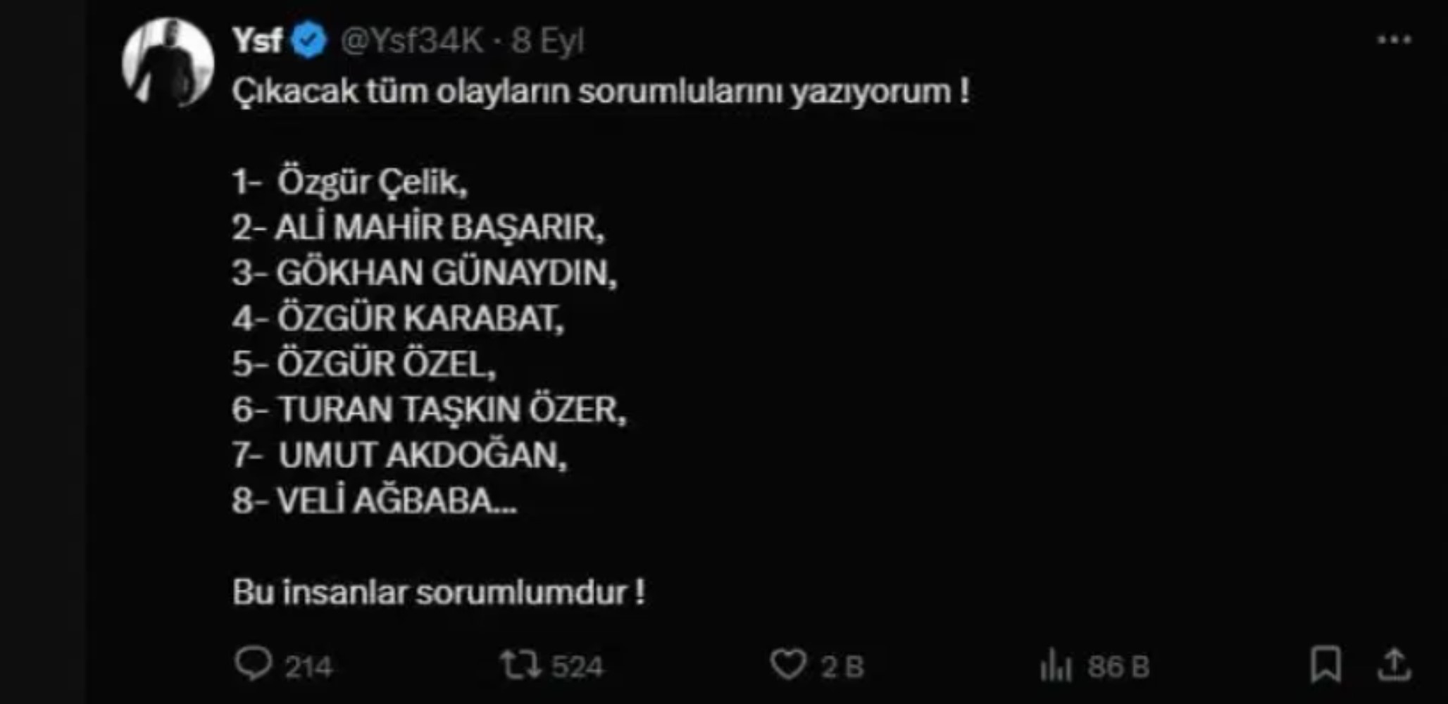 Gürsel Tekin’in minibüsünden 'aktrol' çıktı! CHP’ye hakaretler yağdırmış