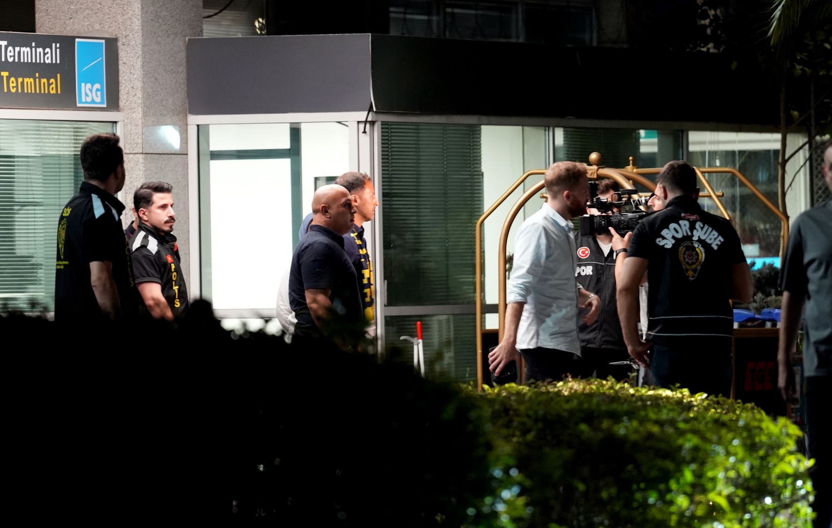 Fenerbahçe'nin yeni teknik direktörü Domenico Tedesco, İstanbul'a geldi
