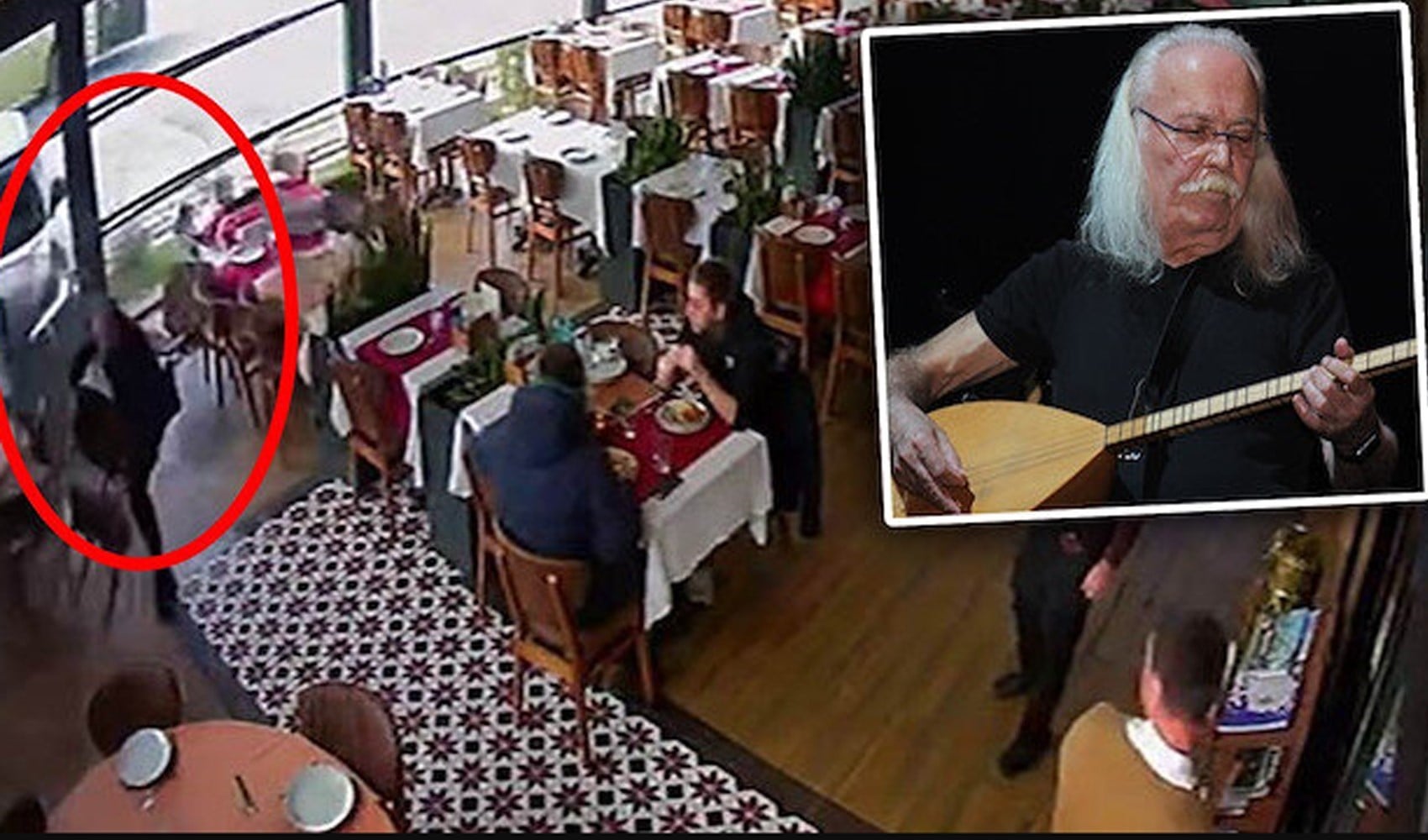 Aracıyla restorana giren Cahit Berkay'dan ilk açıklama