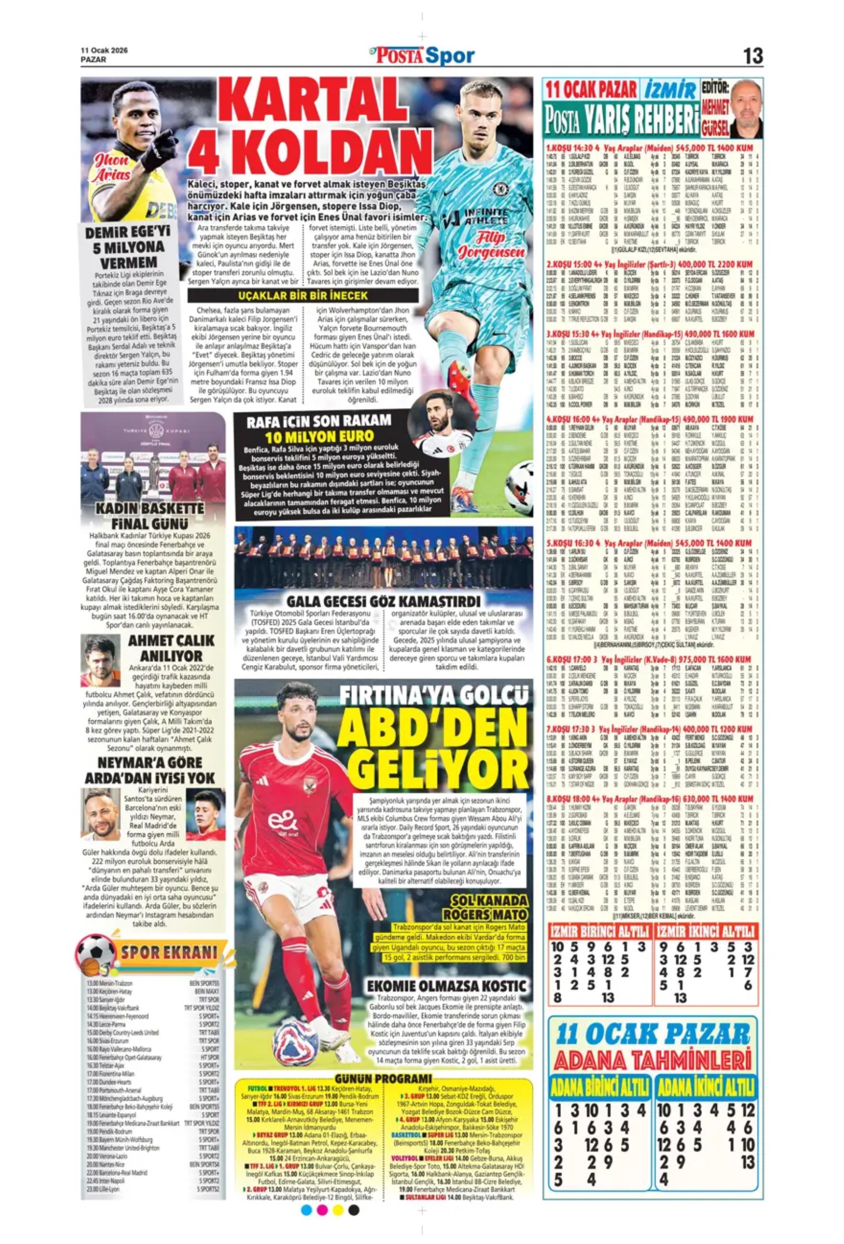 Sporun manşetleri: Gazeteler, Fenerbahçe'nin Süper Kupa zaferini nasıl gördü?