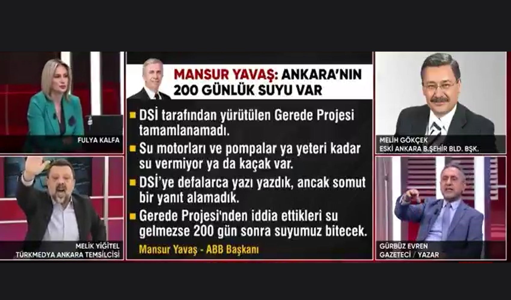 Gazeteciler arasında 'yüzde 50' ve Mansur Yavaş gerginliği: Yağcılık yapma, sana bunu ödetirim