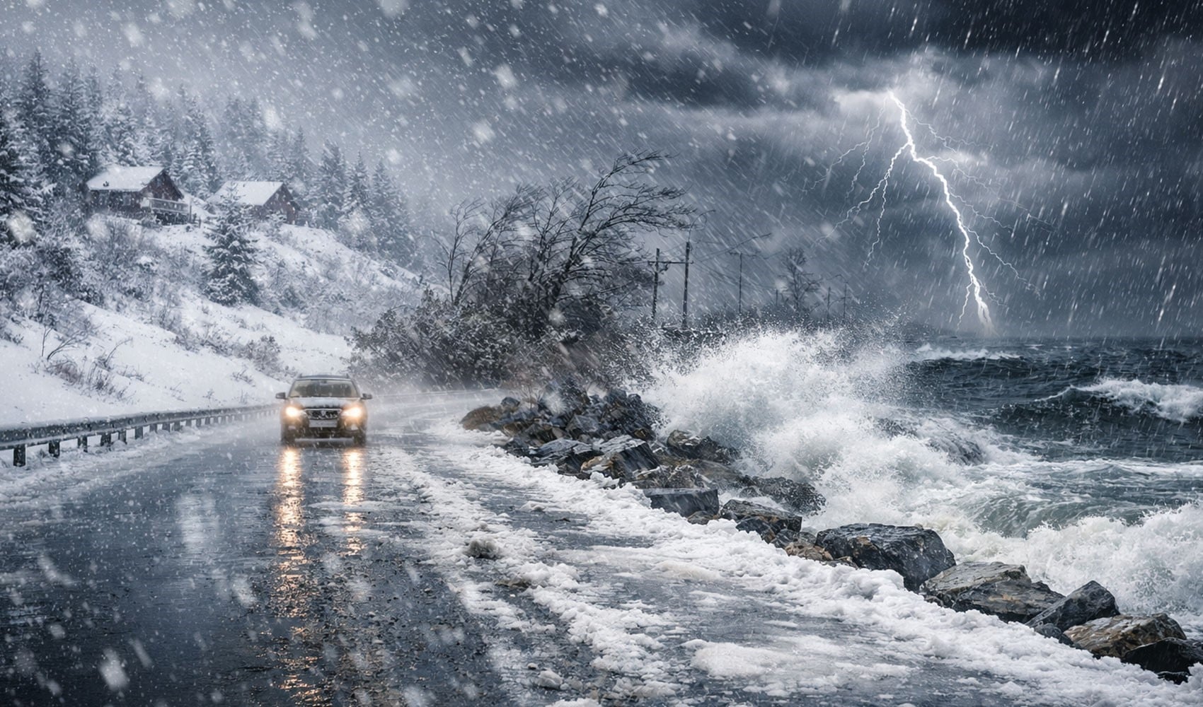 Meteoroloji'den 68 kente sarı kodlu uyarı: Hava sıcaklığı 7 derece birden düşecek, kuvvetli kar ve fırtına geliyor! İşte il il 11 Ocak Pazar hava durumu...