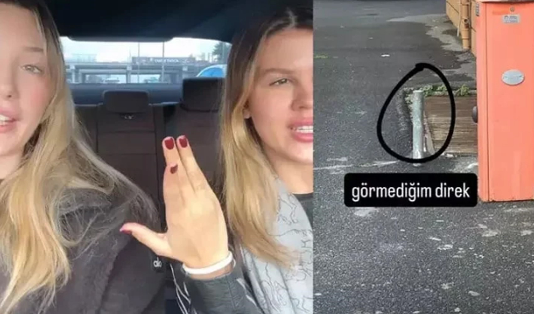 Mehmet Ali Erbil'in kızı Yasmin ve eşi Gülseren kaza yaptı