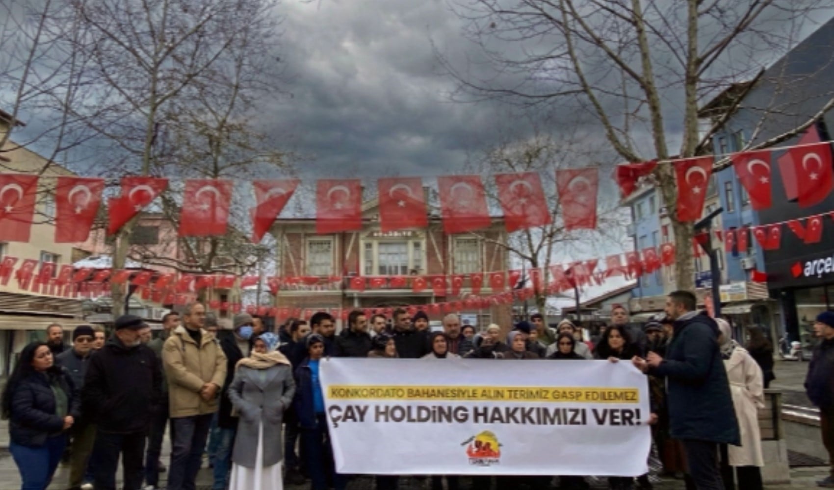 Zem Narenciye işçileri ayaklandı