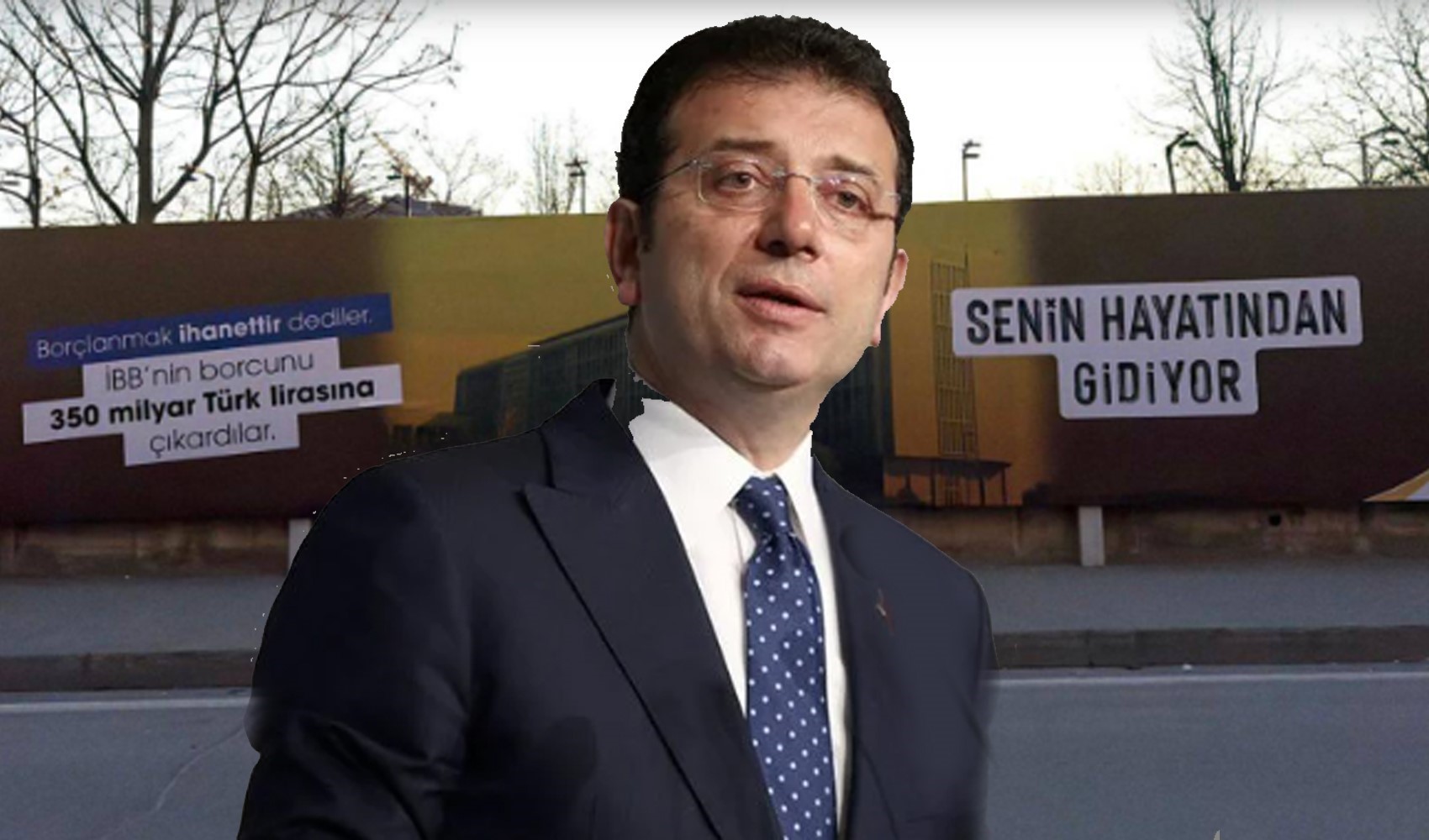 İmamoğlu'ndan AKP'nin Çağlayan Adliyesi önüne astığı İBB afişlerine yanıt