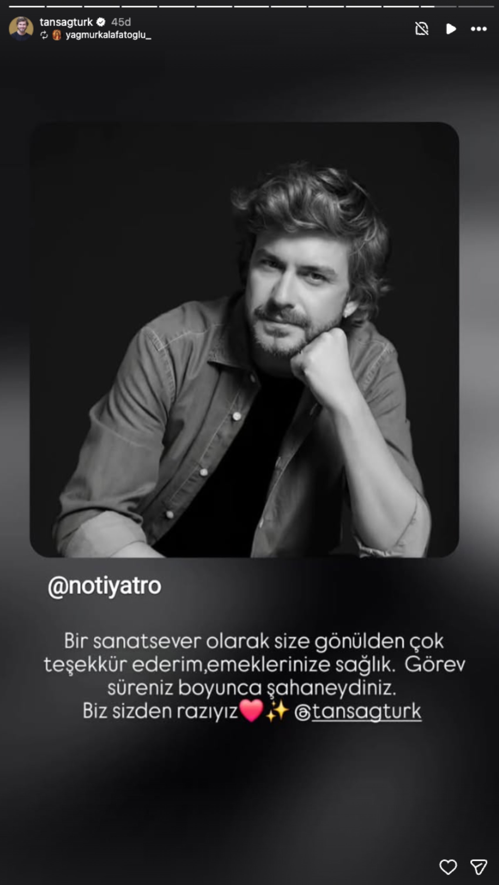 Görevden alınan Tan Sağtürk'ten ilk açıklama! 'İlk gün yazmıştım bu yazıyı...'