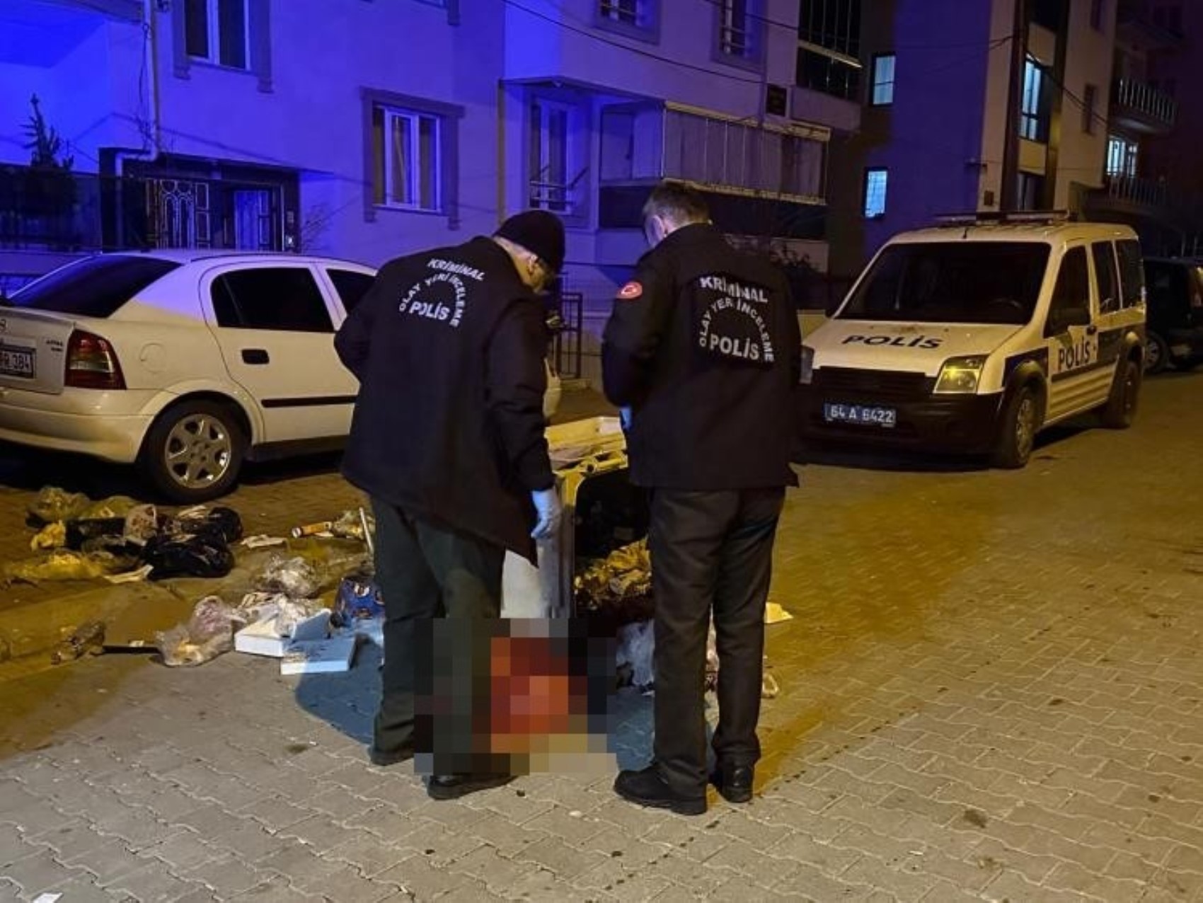Çöp konteynerinde yeni doğmuş bebek cesedi bulundu