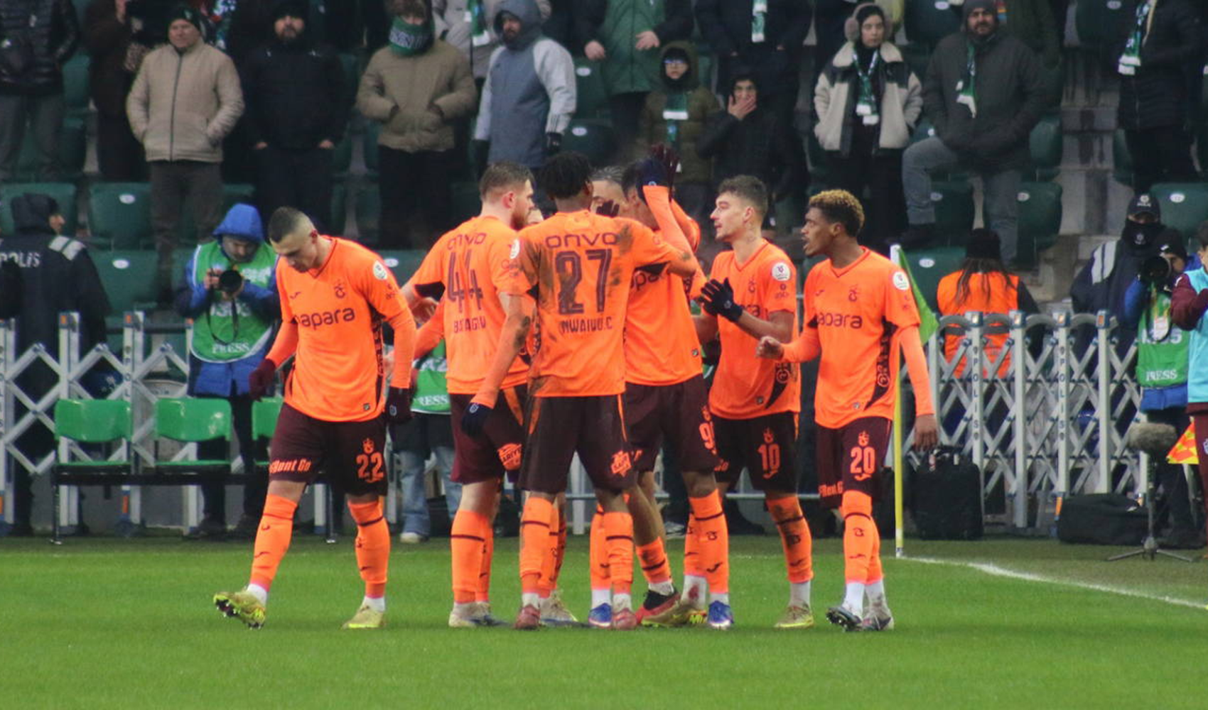 Ernest Muçi Trabzonspor'a hayat verdi