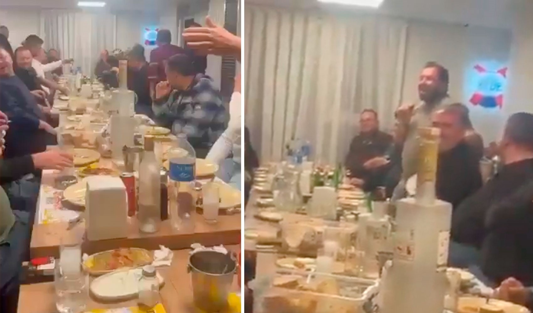 Rakı sofrasında 'sela' okutan MHP'li hakkında karar