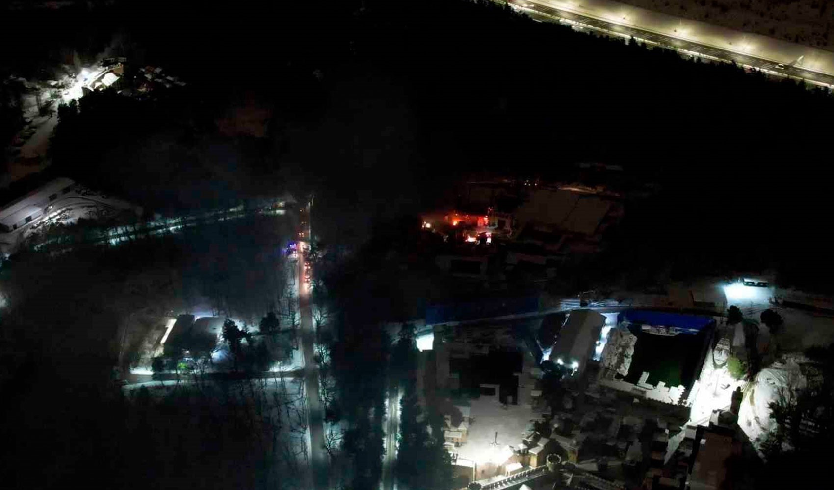 TRT’nin film platosunda yangın!