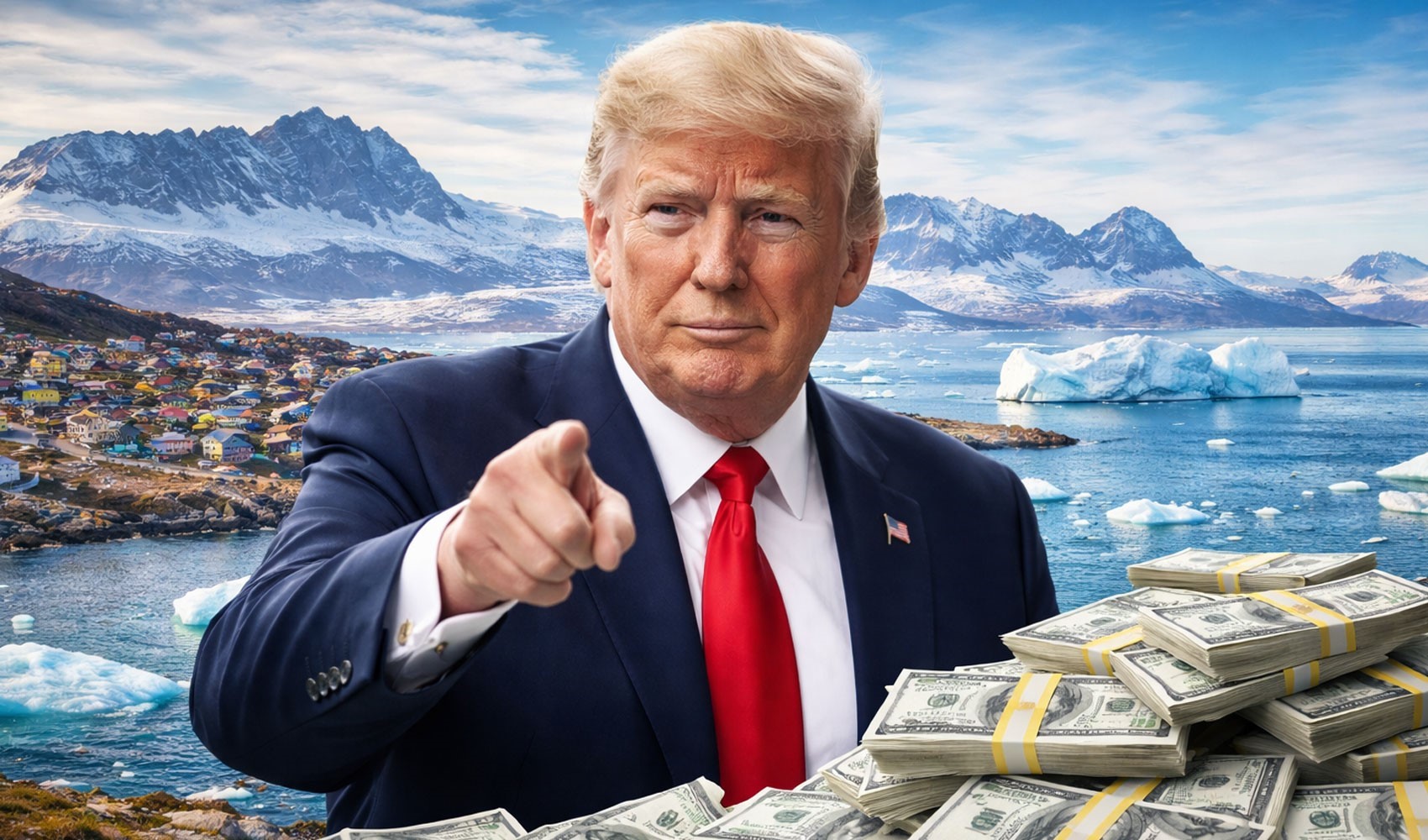 Trump’ın Grönland planı: Kişi başına 1 milyon dolar verecek