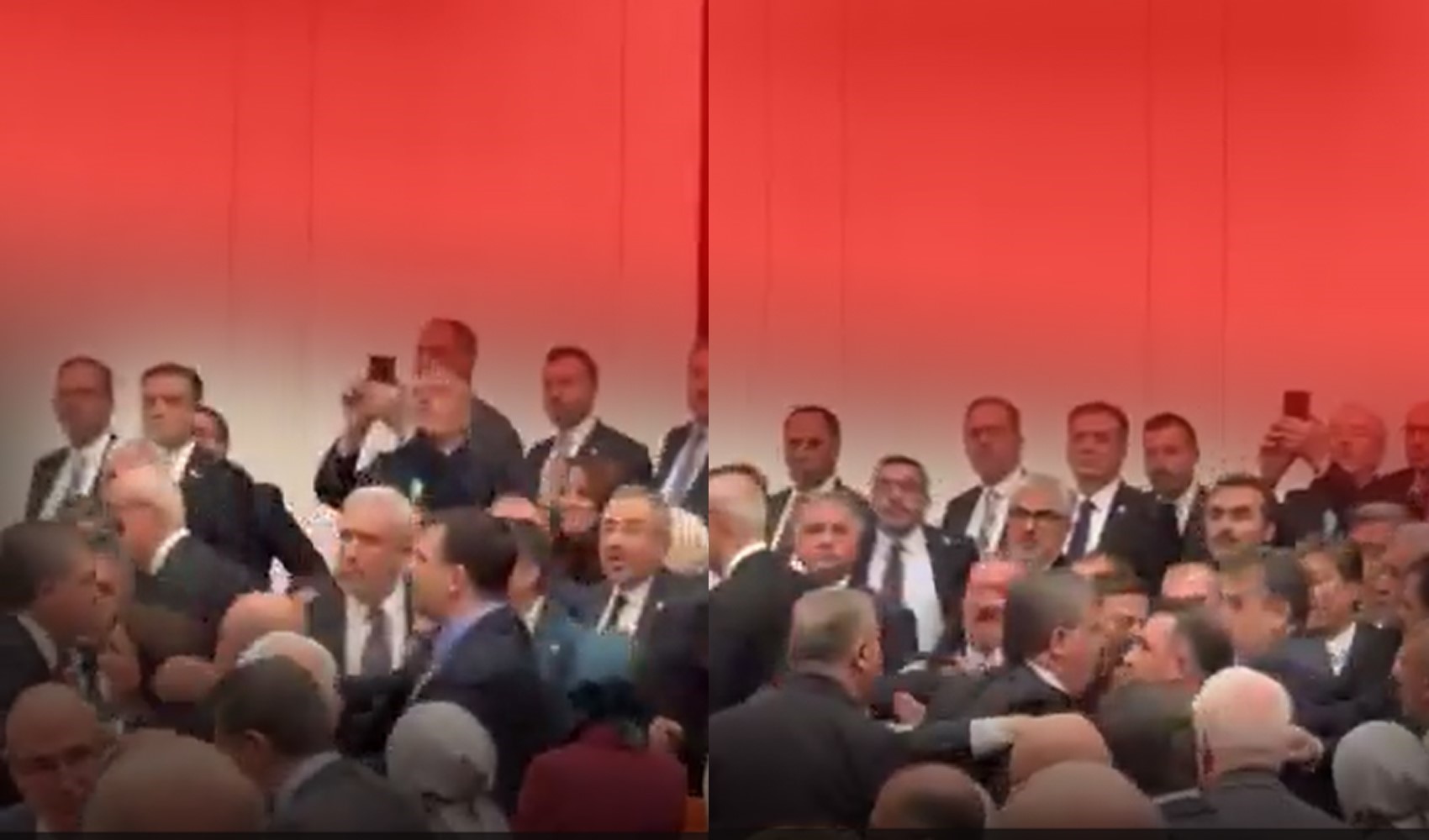 TBMM'de emekli oylamasında kavga çıktı