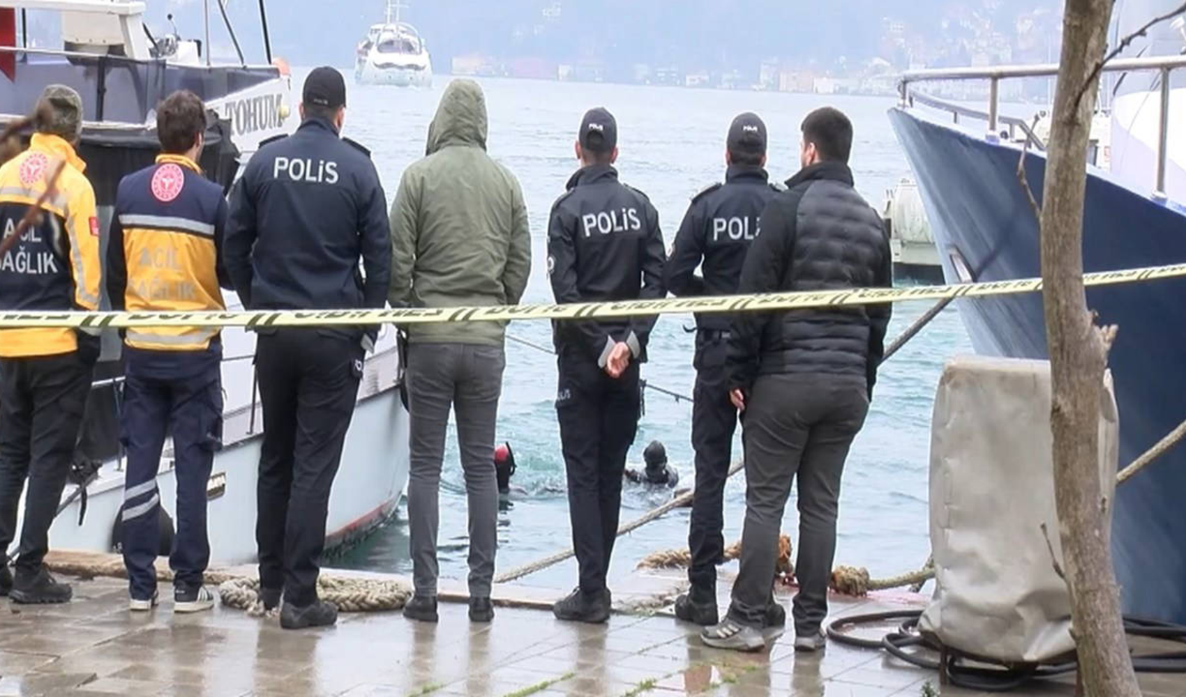 Bebek sahilinde denizde erkek cesedi tespit edildi