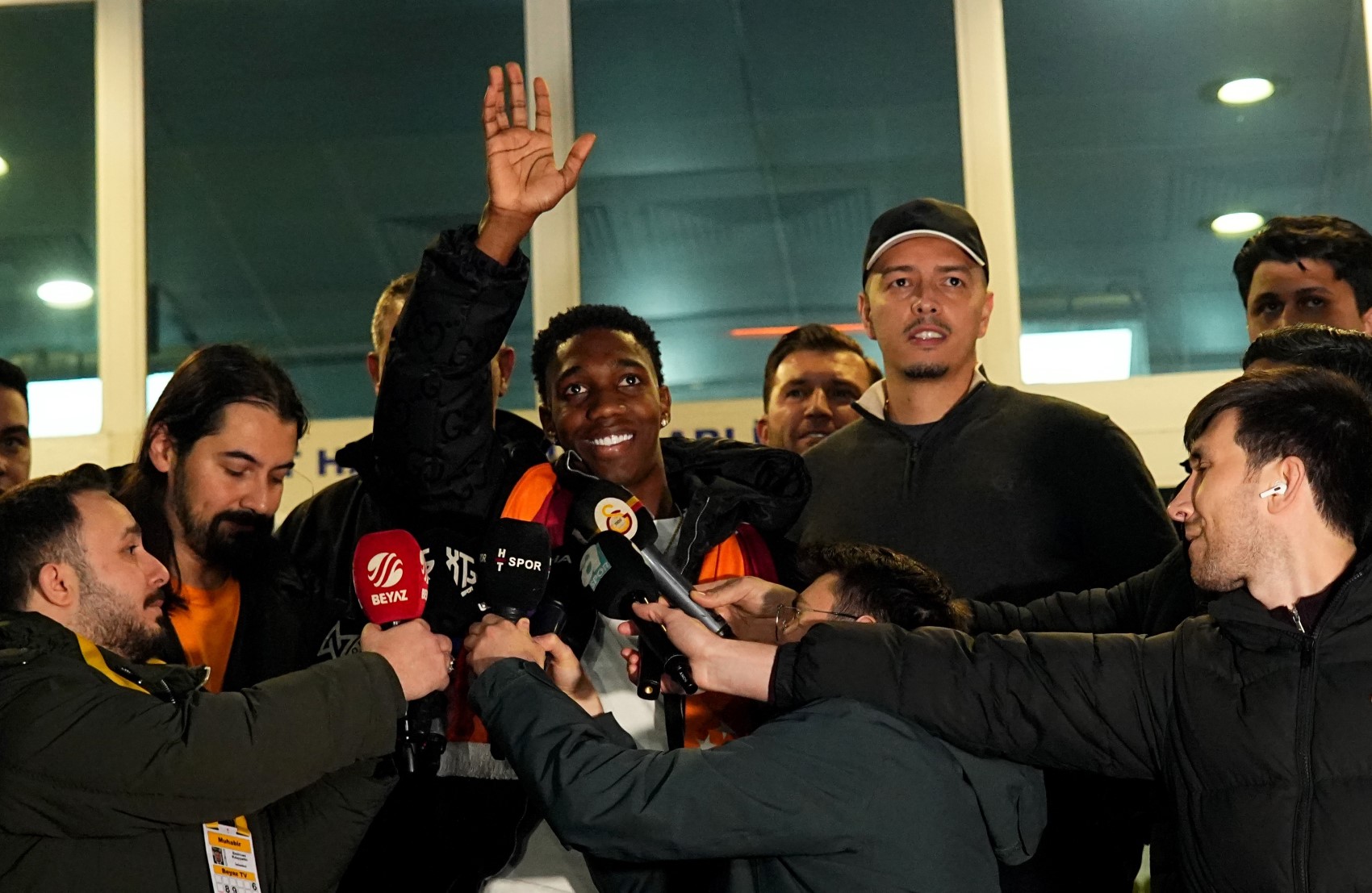Galatasaray'ın yeni transferi Yaser Asprilla, İstanbul'a geldi