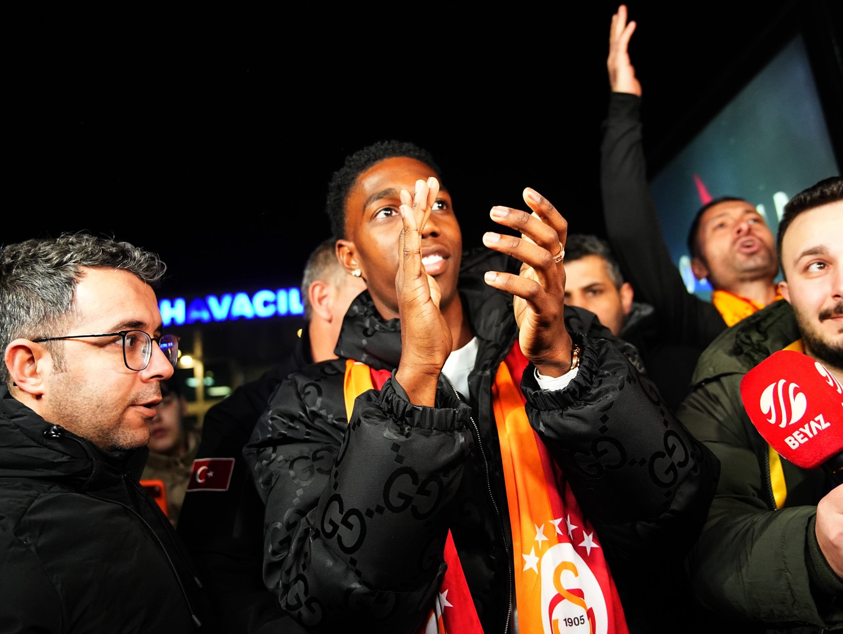 Galatasaray'ın yeni transferi Yaser Asprilla, İstanbul'a geldi