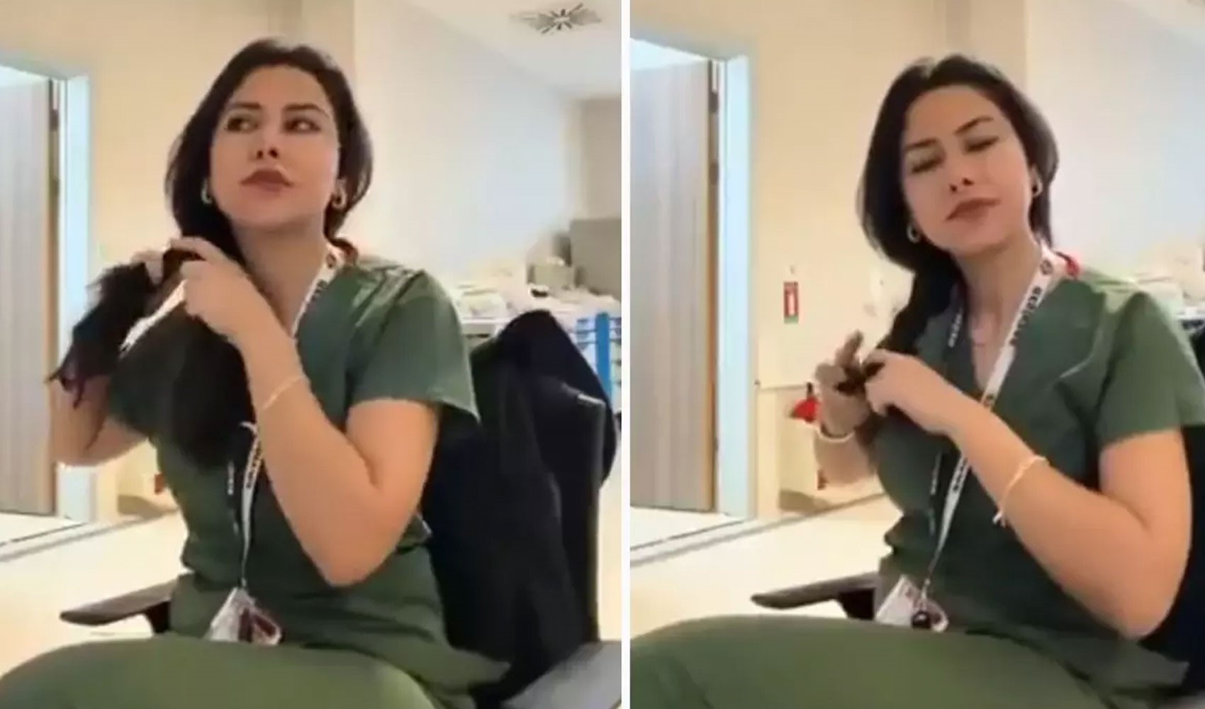 'Saç örme' akımına katılan sağlık personeline soruşturma