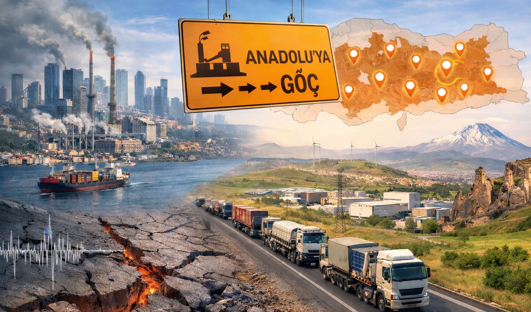 Marmara’dan Anadolu’ya sanayi göçü planı: 14 il öne çıkıyor