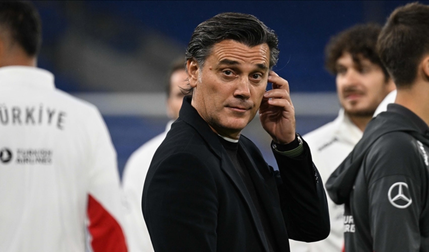 Montella, İtalya ekibi Roma'ya ziyarette bulundu