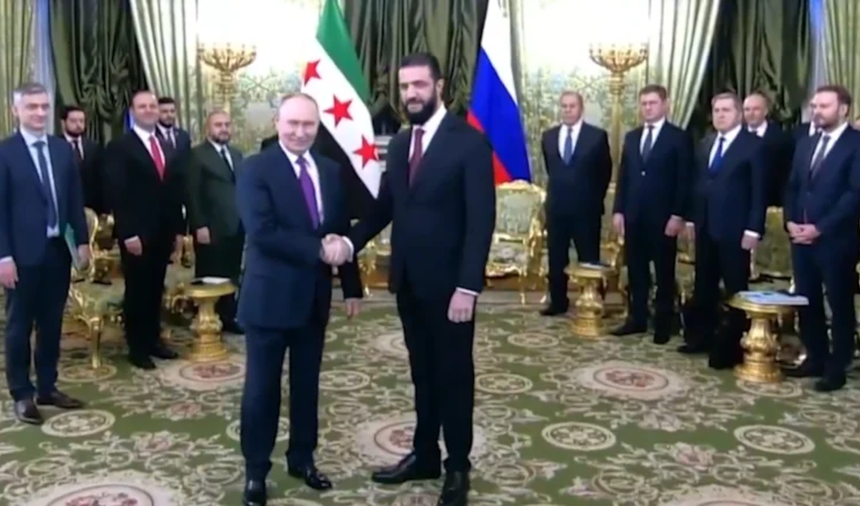 Putin ve Ahmed Şara arasında kritik görüşme