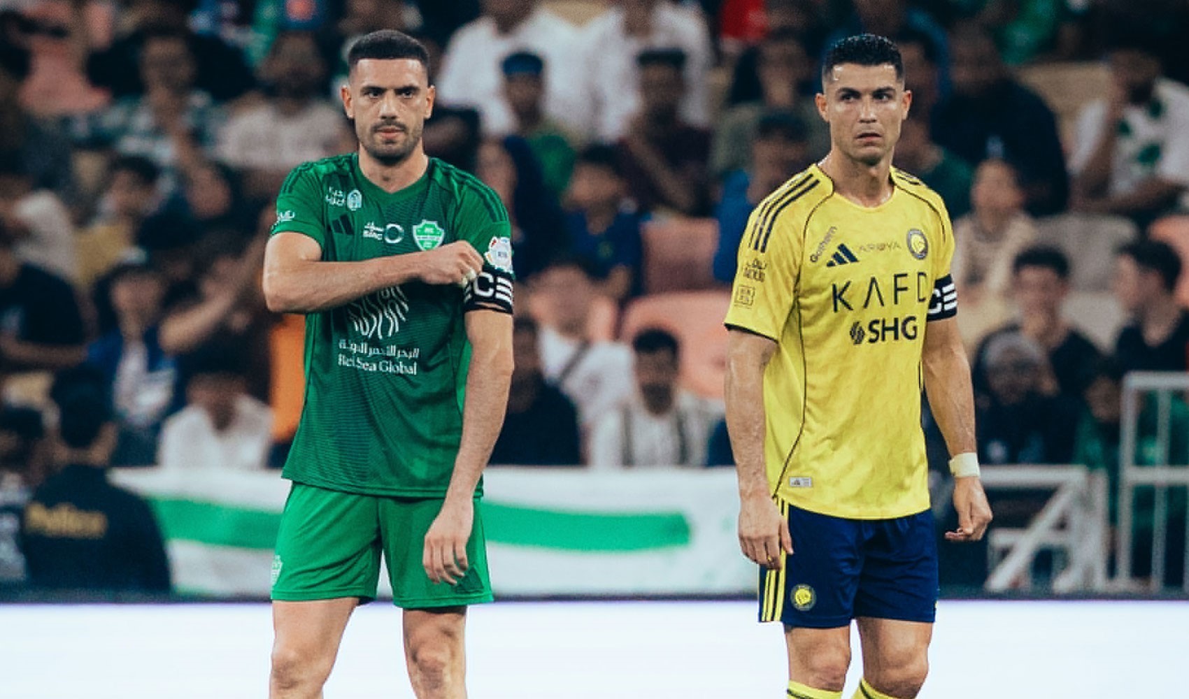 Al Ahli Merih’in golüyle kazandı, Ronaldo alay konusu oldu