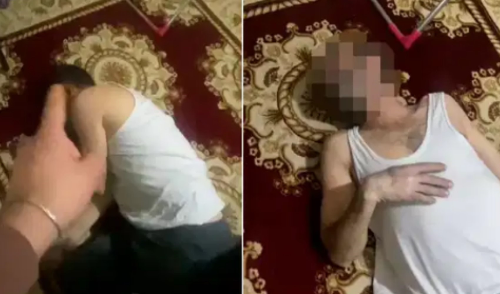 Eve alkollü gelen babasını dövdü, görüntüleri amcasına attı