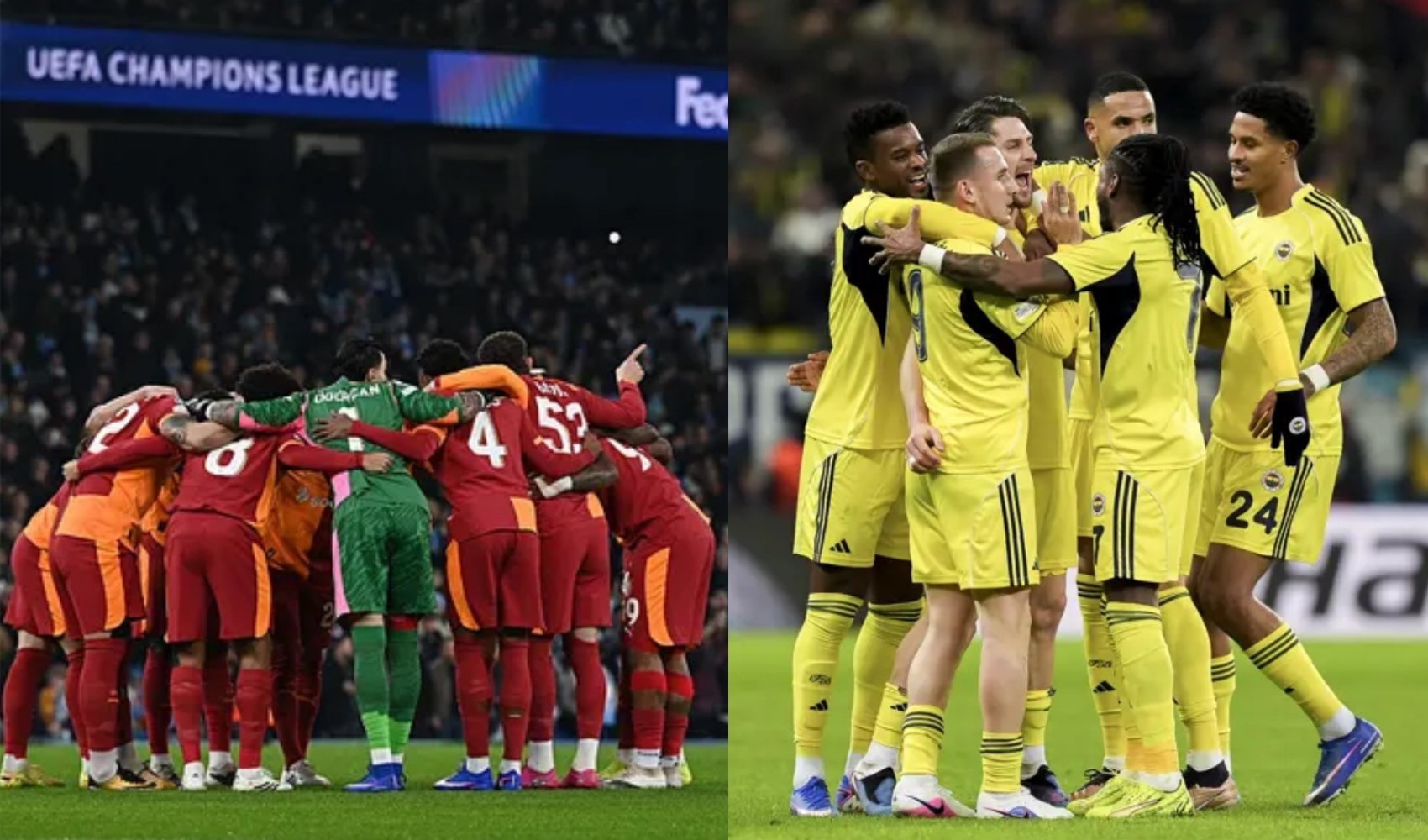 Galatasaray ve Fenerbahçe'nin rakibi belli oldu