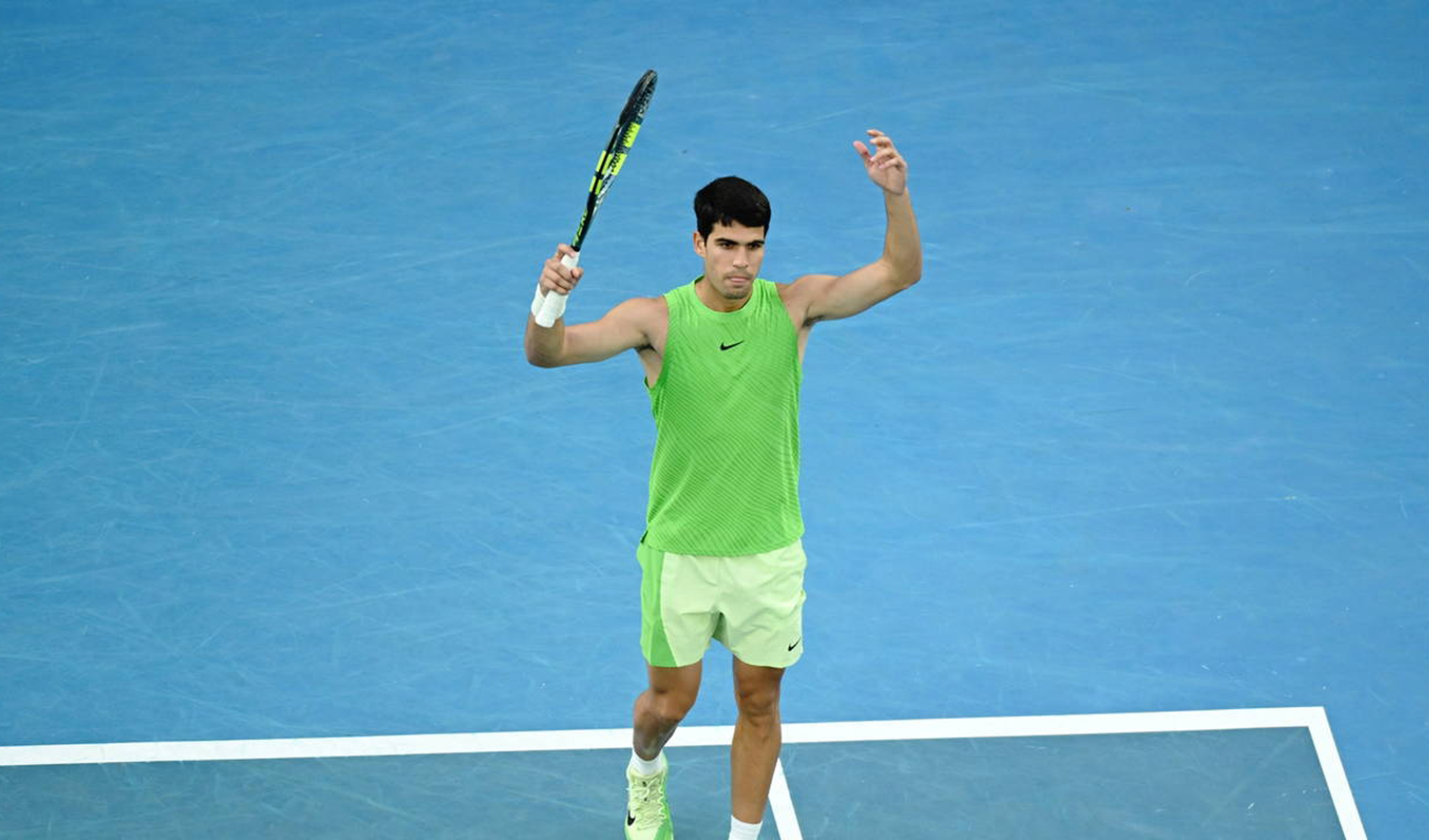 Avustralya Açık'ta Carlos Alcaraz fırtınası