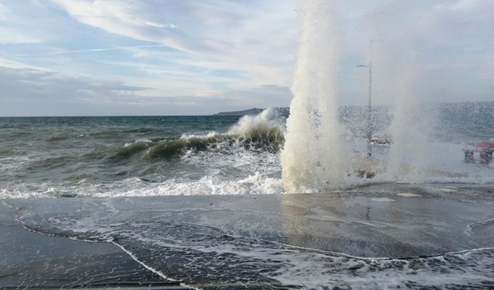 İstanbul'u lodos vurdu