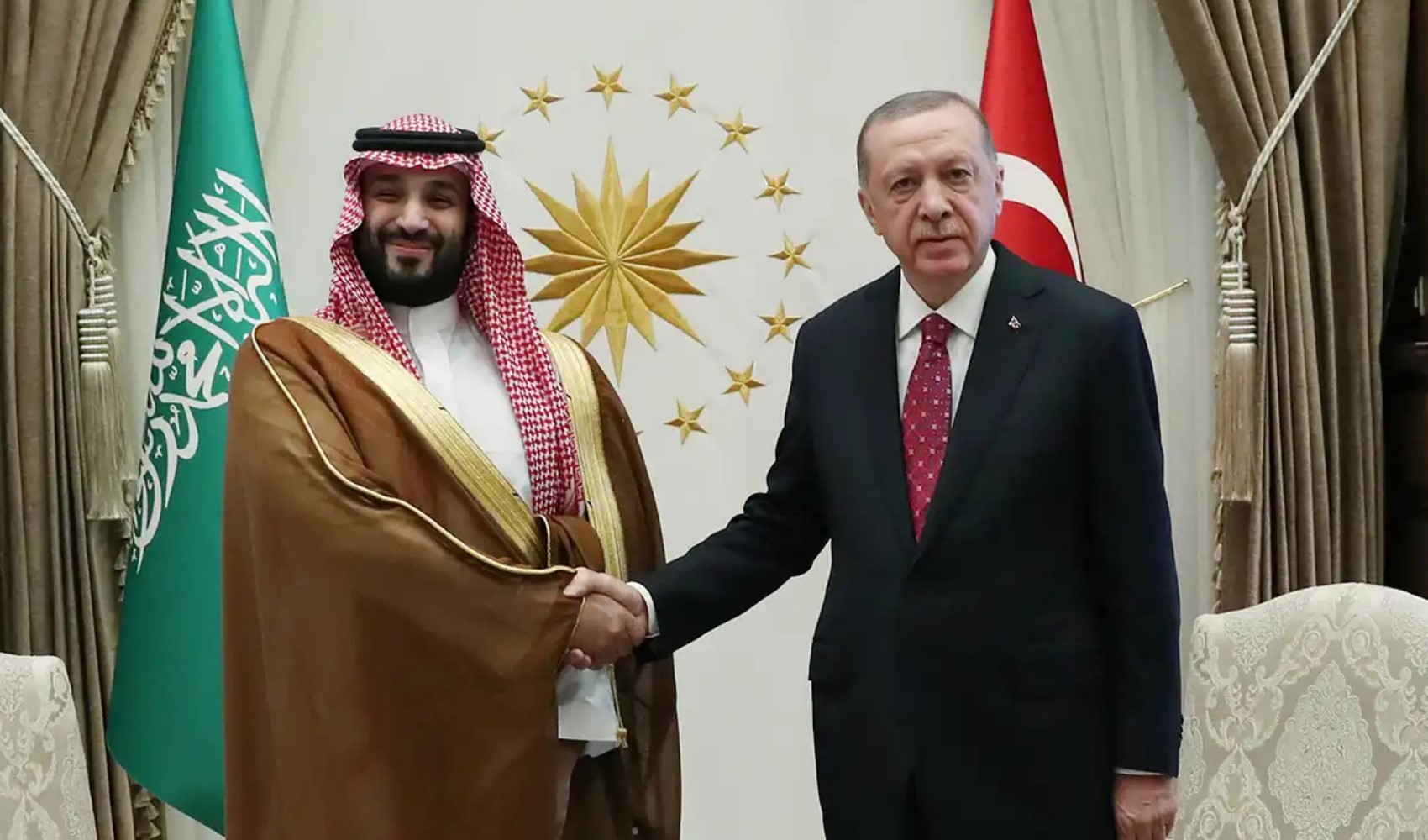 Erdoğan, Prens Selman ile görüştü