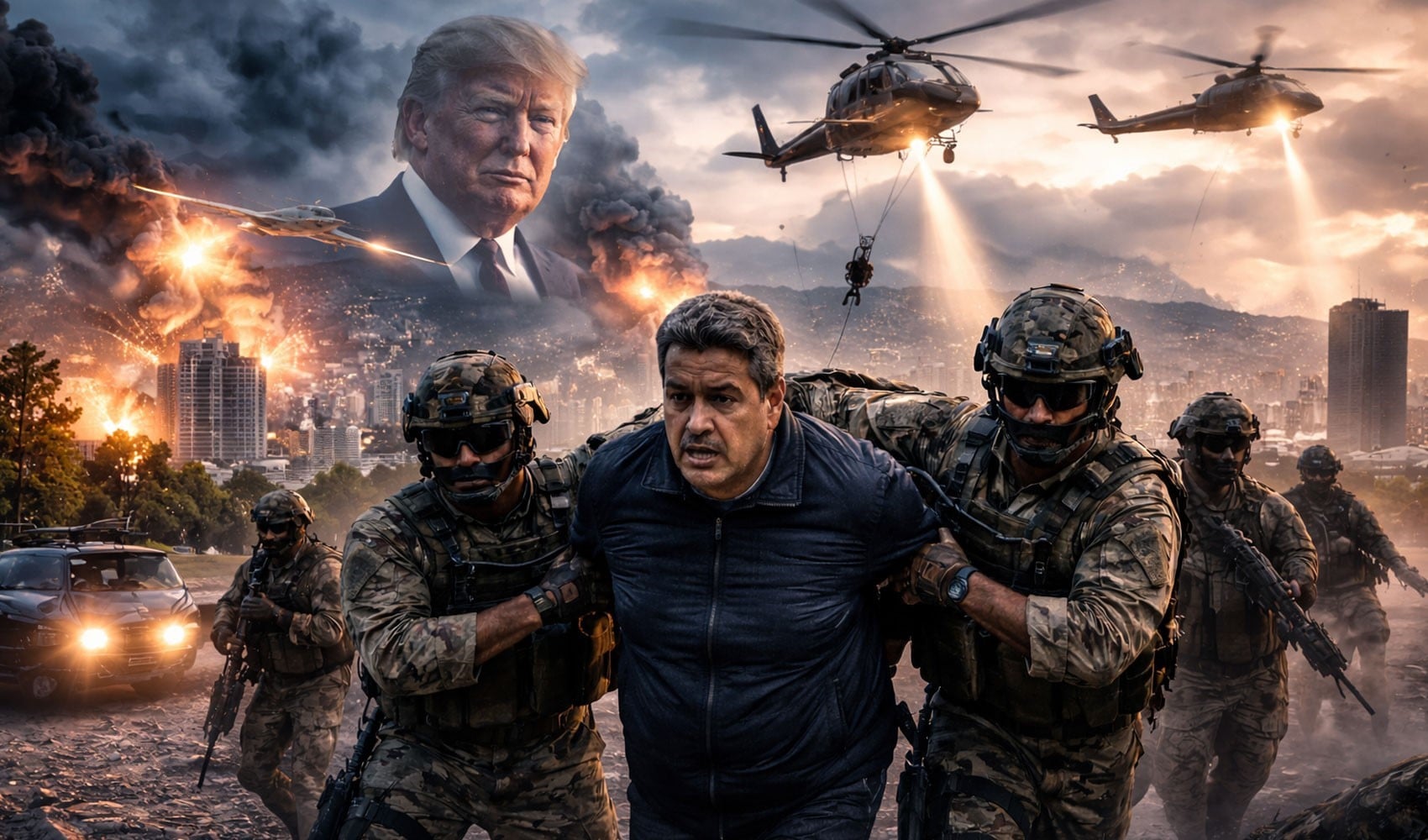 Maduro'yu kaçıran Trump'tan Venezuela için seçim açıklaması