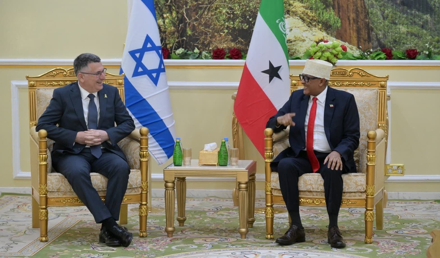 İsrail Dışişleri Bakanı Saar'dan Somaliland ziyareti