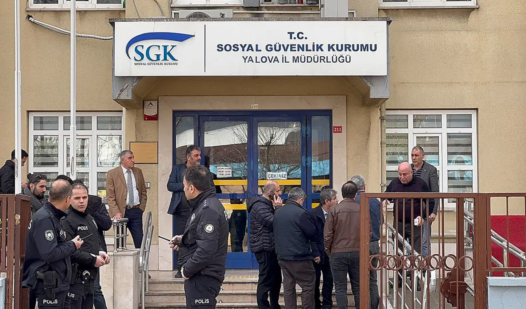 Yalova’daki SGK binasında cinayet: Cezaevine gitti