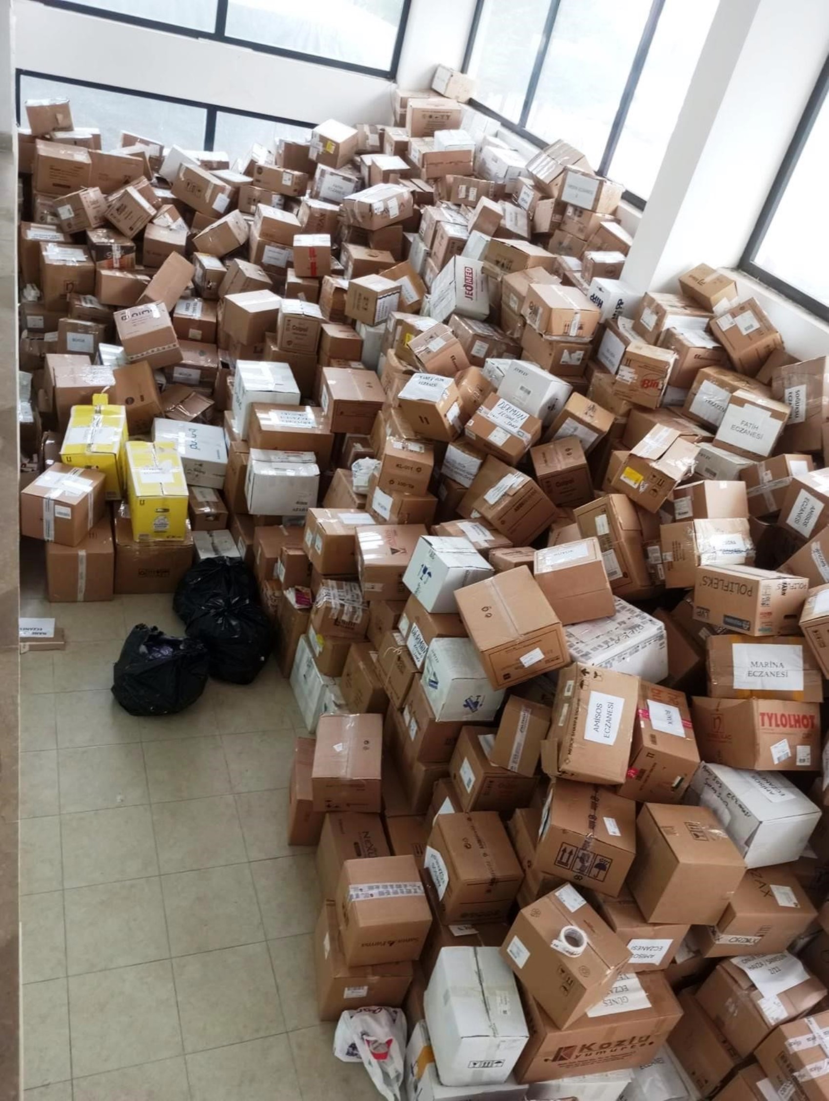 15 ton bozulmuş ilaç elektriğe dönüştü