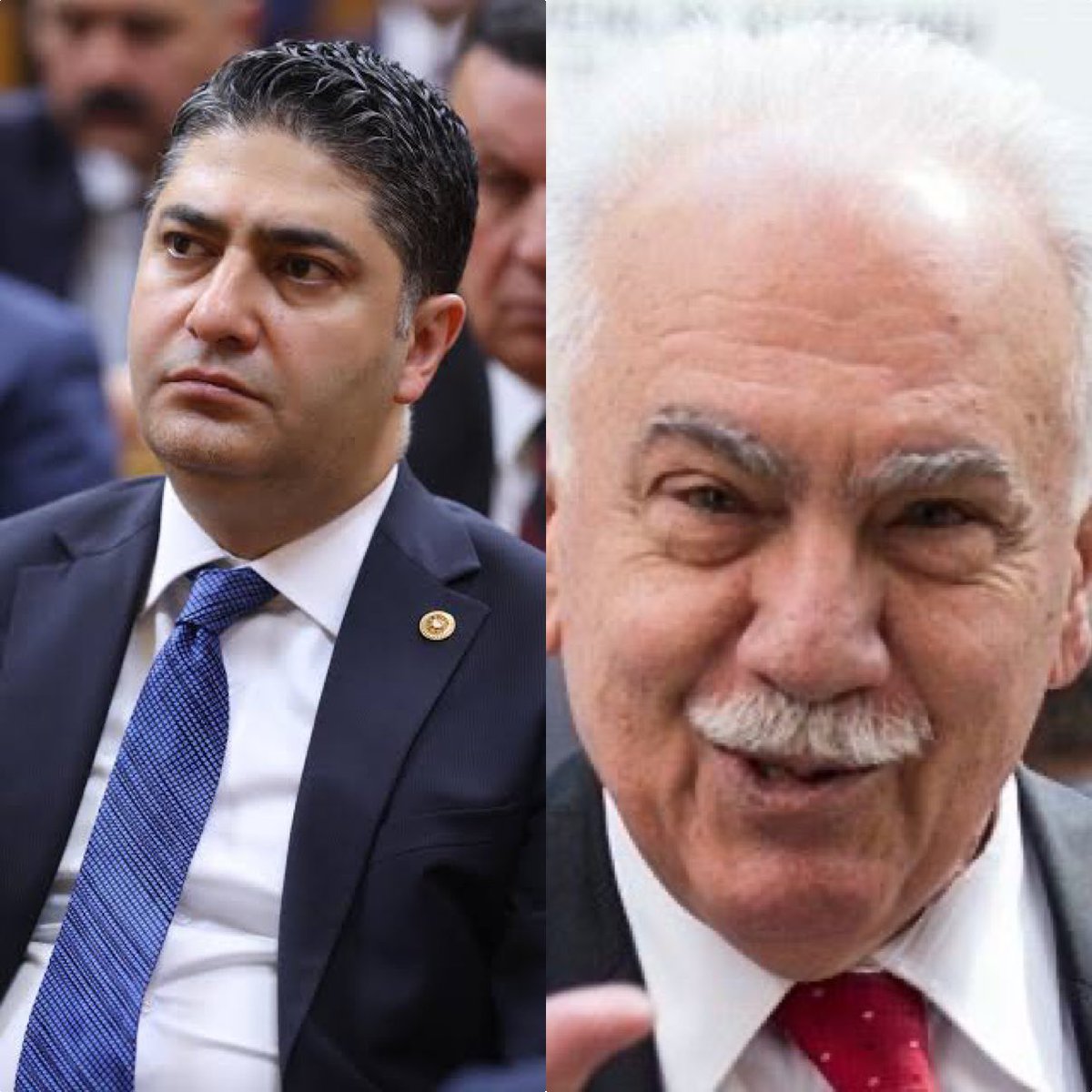 İsmail Özdemir ve Doğu Perinçek’in yan yana kullanıldığı görsel.