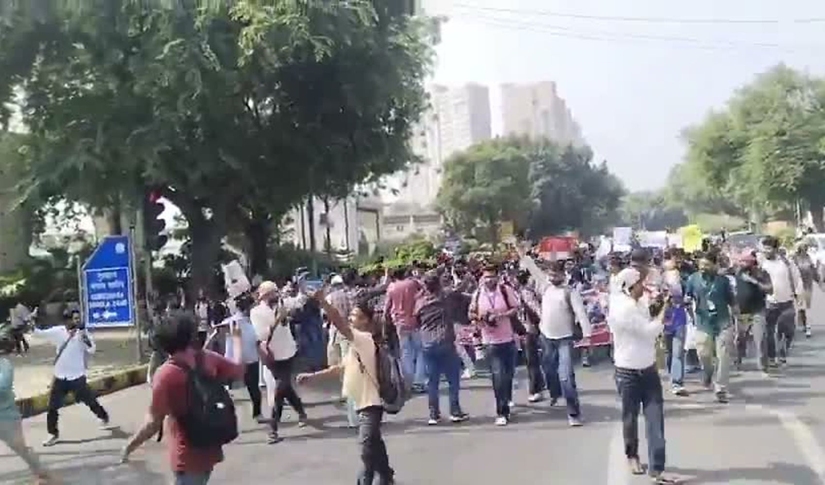 'Hamam Böceği' protestoları büyüdü