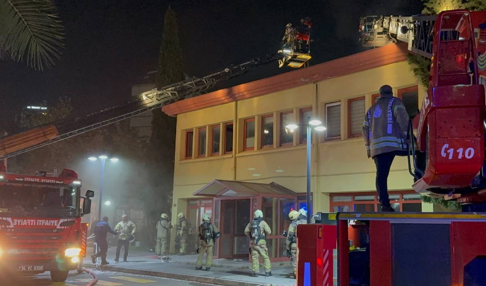 Kartal Koşuyolu Hastanesi’nde yangın söndürüldü