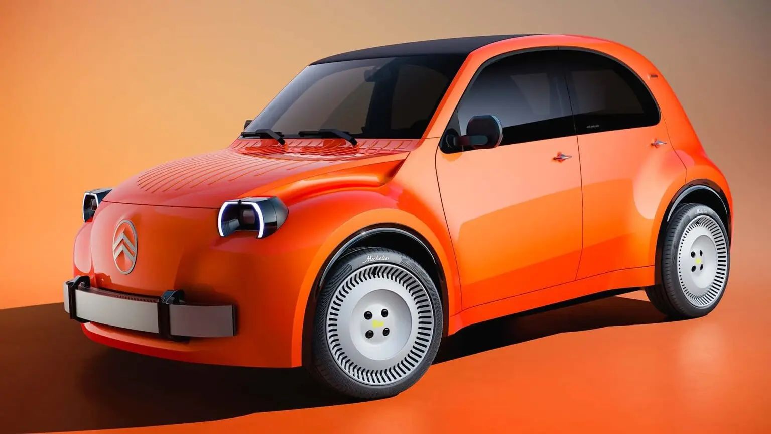 Citroen 2 CV elektrikli konsept olarak geri döndü: İşte tasarımdan detaylar