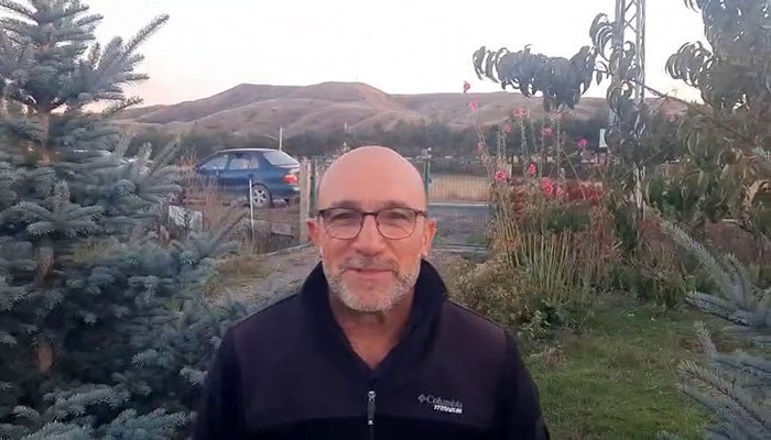 Sivas’ta yaşayan Metin Öztürk’ün görüntüsü.