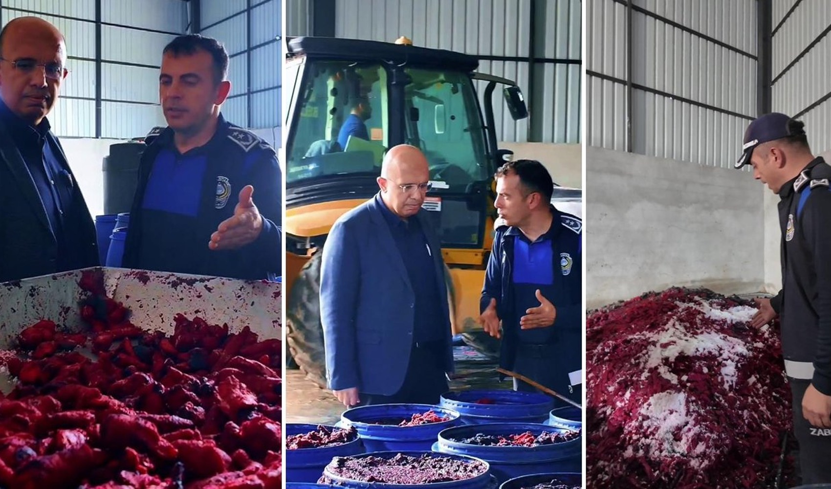 Hatay’da depoya baskın: Uygunsuz şartlarda üretilen gıda ürünleri imha edildi