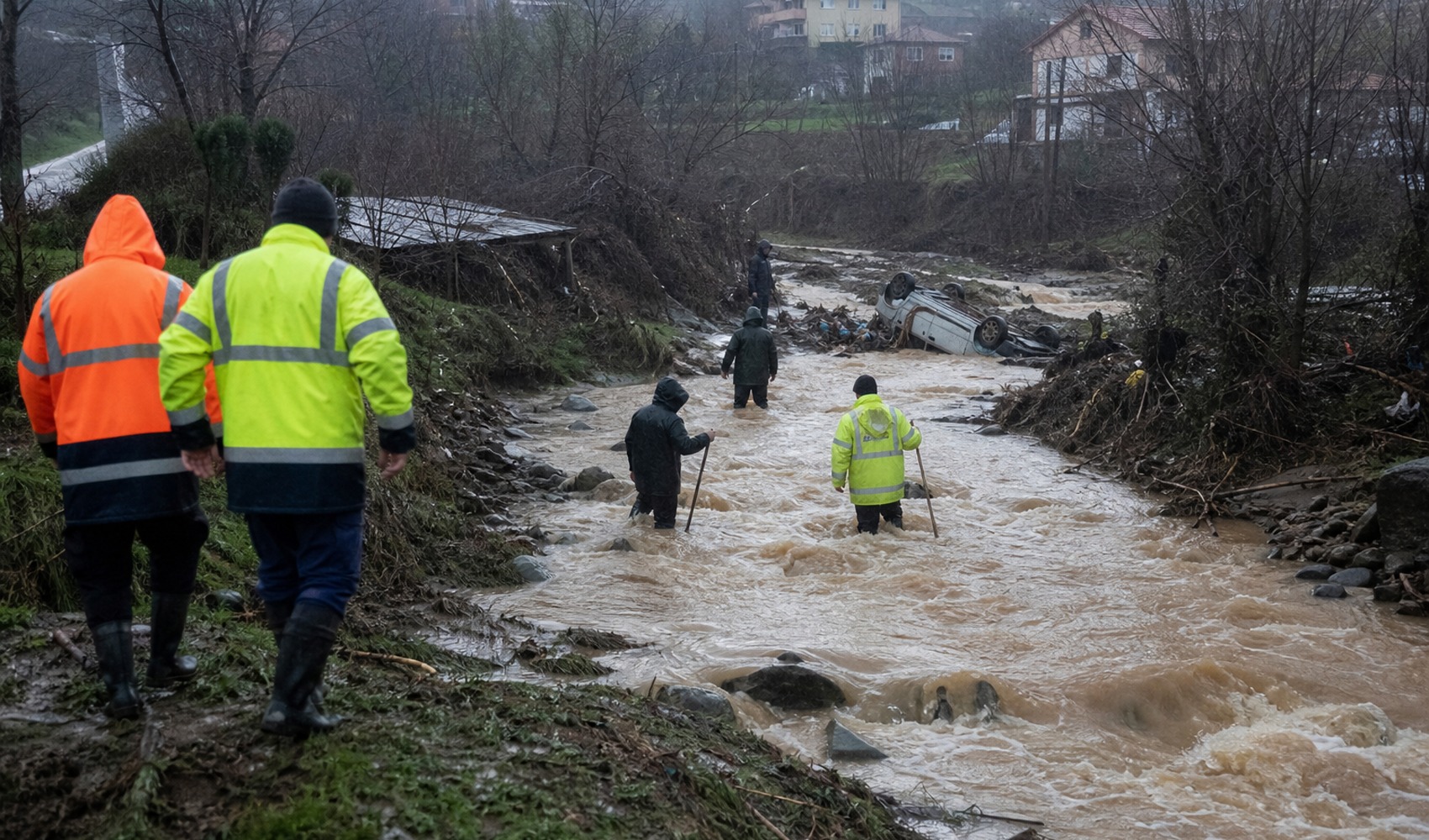 New information on the vehicle that fell into a creek in Kocaeli: Missing person identified as neighborhood headman