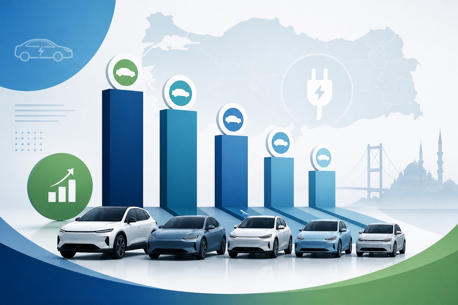 Eylül ayında en çok satılan elektrikli otomobiller: Togg zirvede, Renault ilk 5’e üç modelle girdi