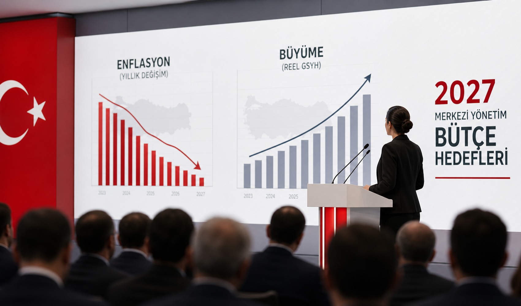 Bütçe teklifinde 2027 hedefleri açıklandı: Enflasyon yüzde 21, büyüme yüzde 4,2