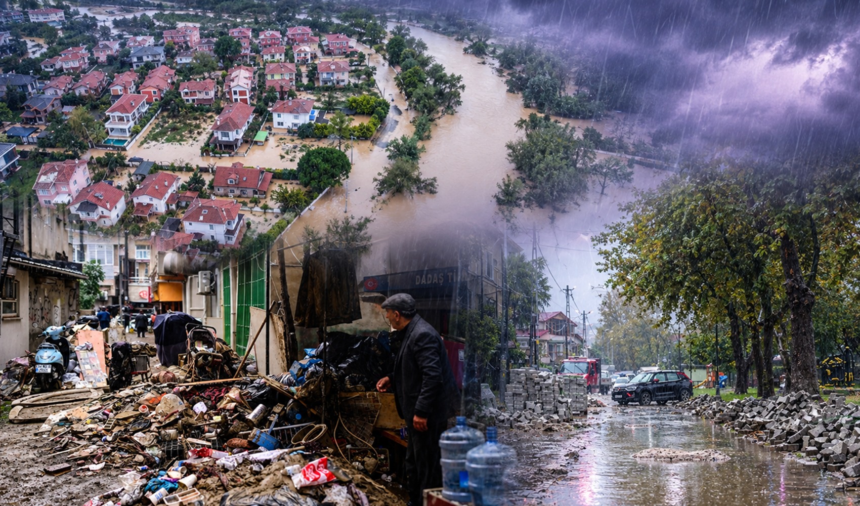 Alerta por fuertes lluvias en Estambul: AKOM advierte a 5 distritos